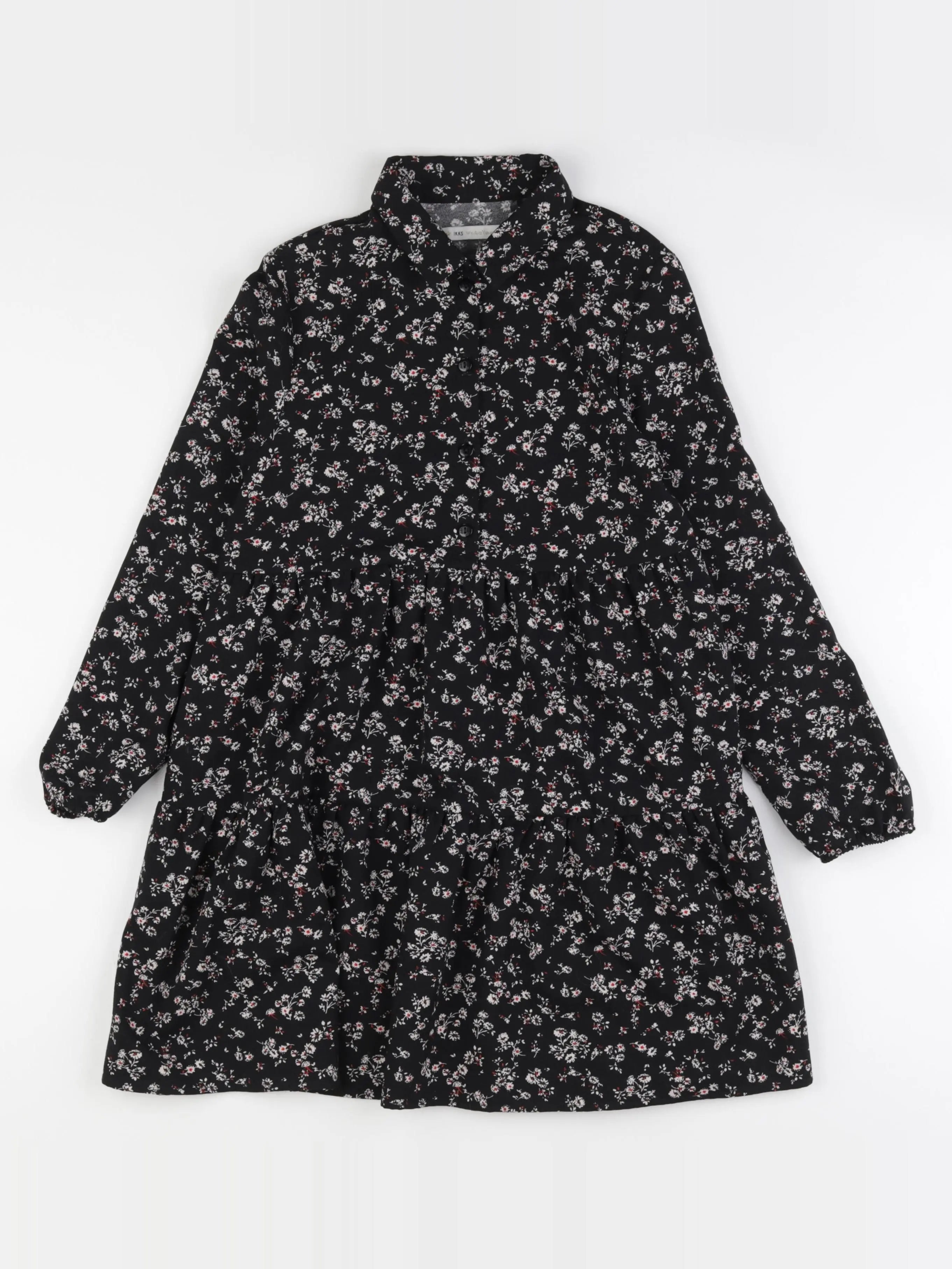 IKKS - robe noir - 10 ans