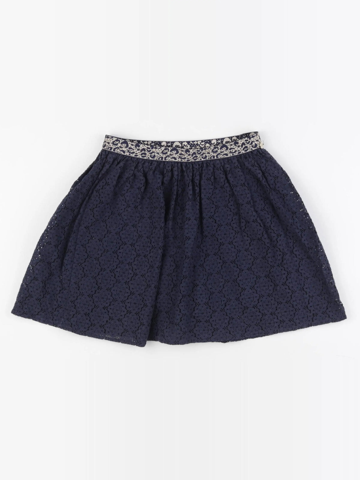IKKS - jupe short bleu - 10 ans