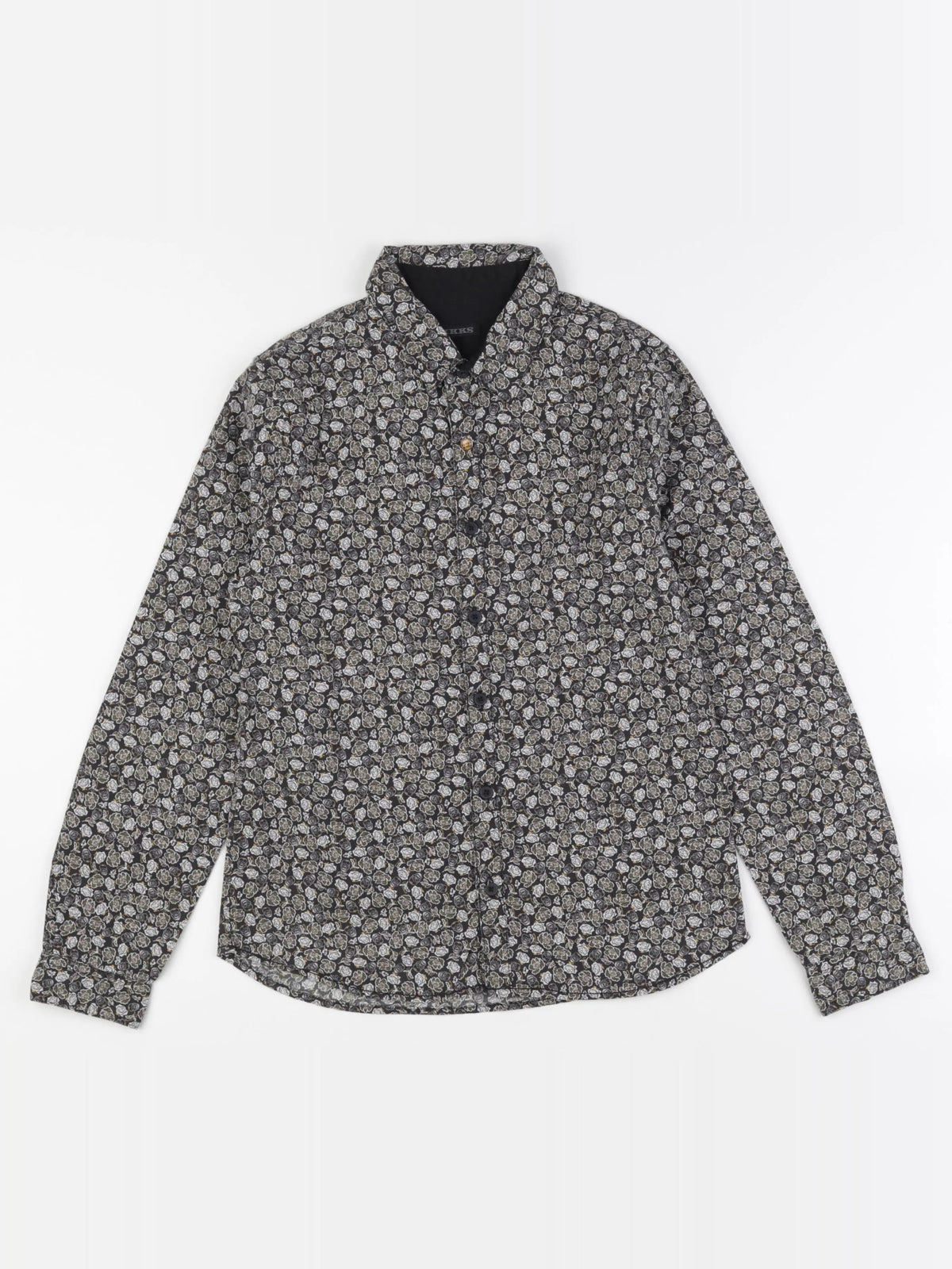 IKKS - chemise noir - 10 ans