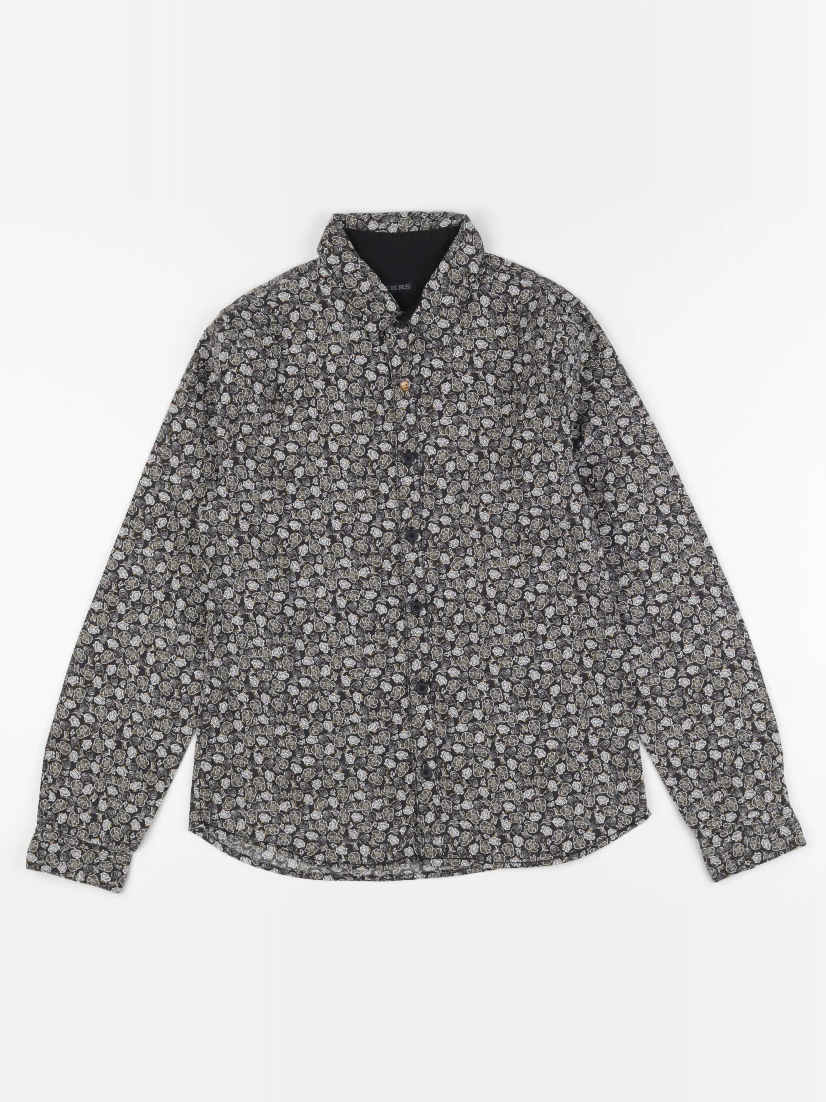 IKKS - chemise noir - 10 ans