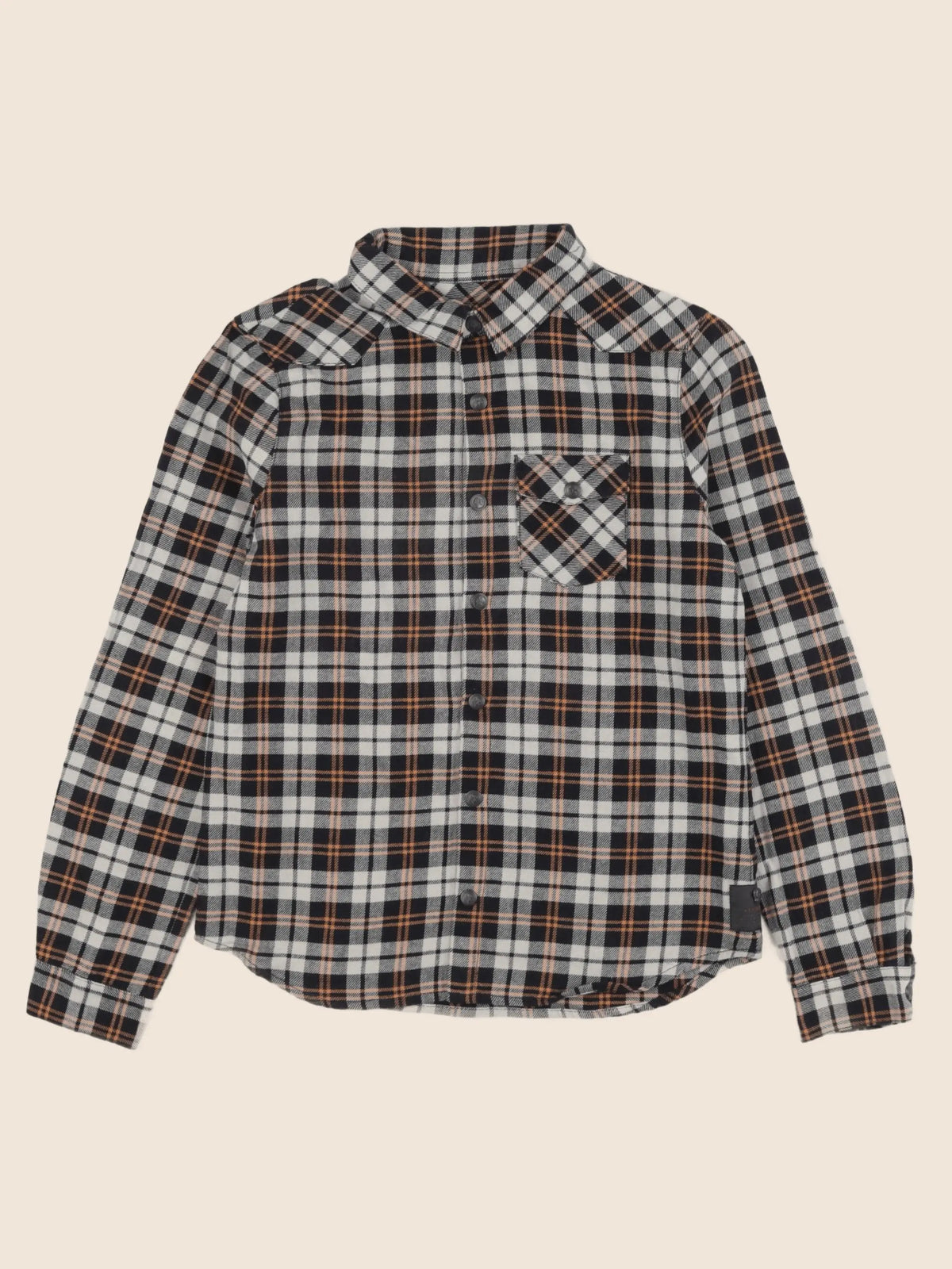 IKKS - chemise noir - 10 ans