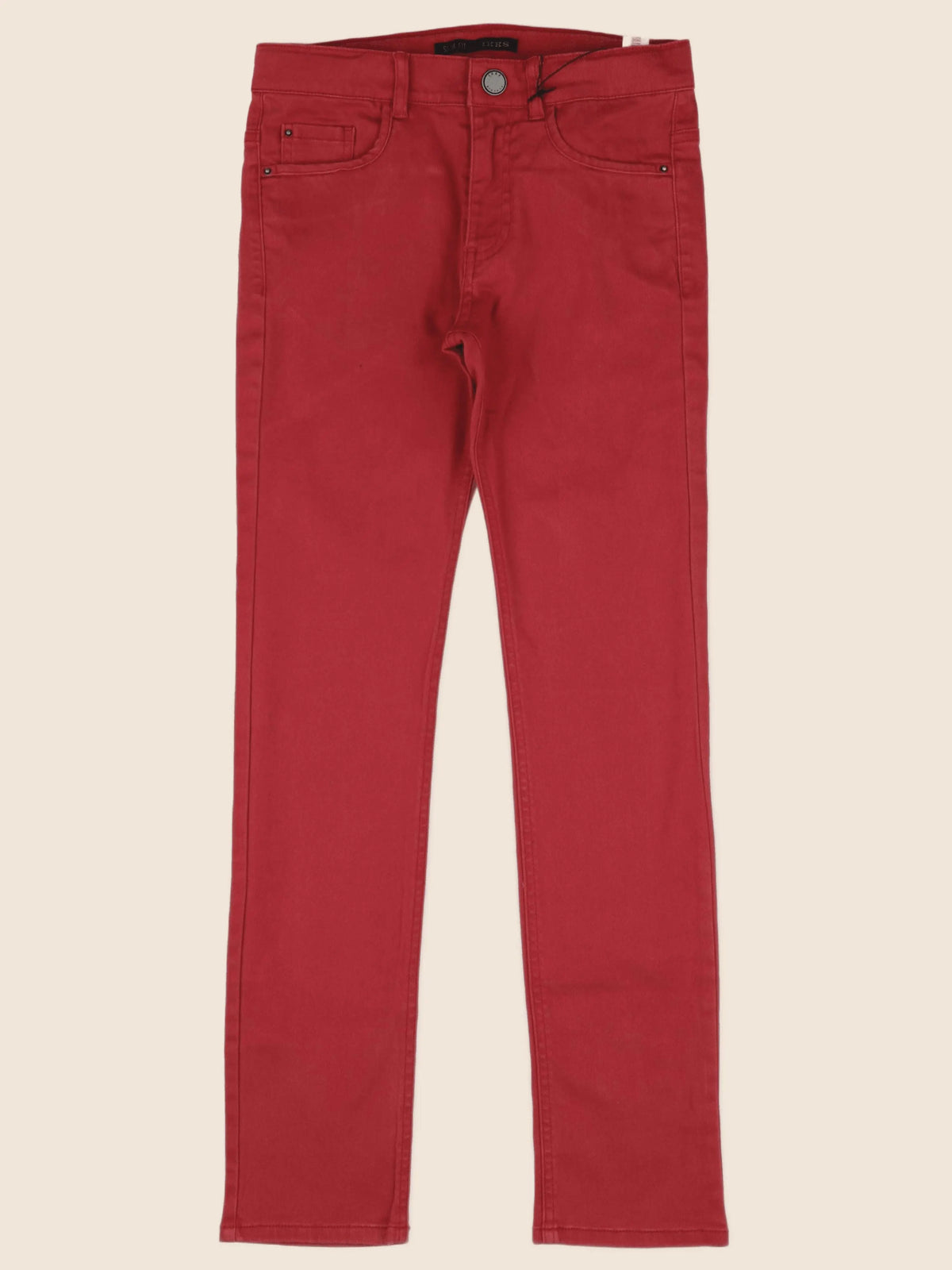 IKKS - jean rouge - 12 ans