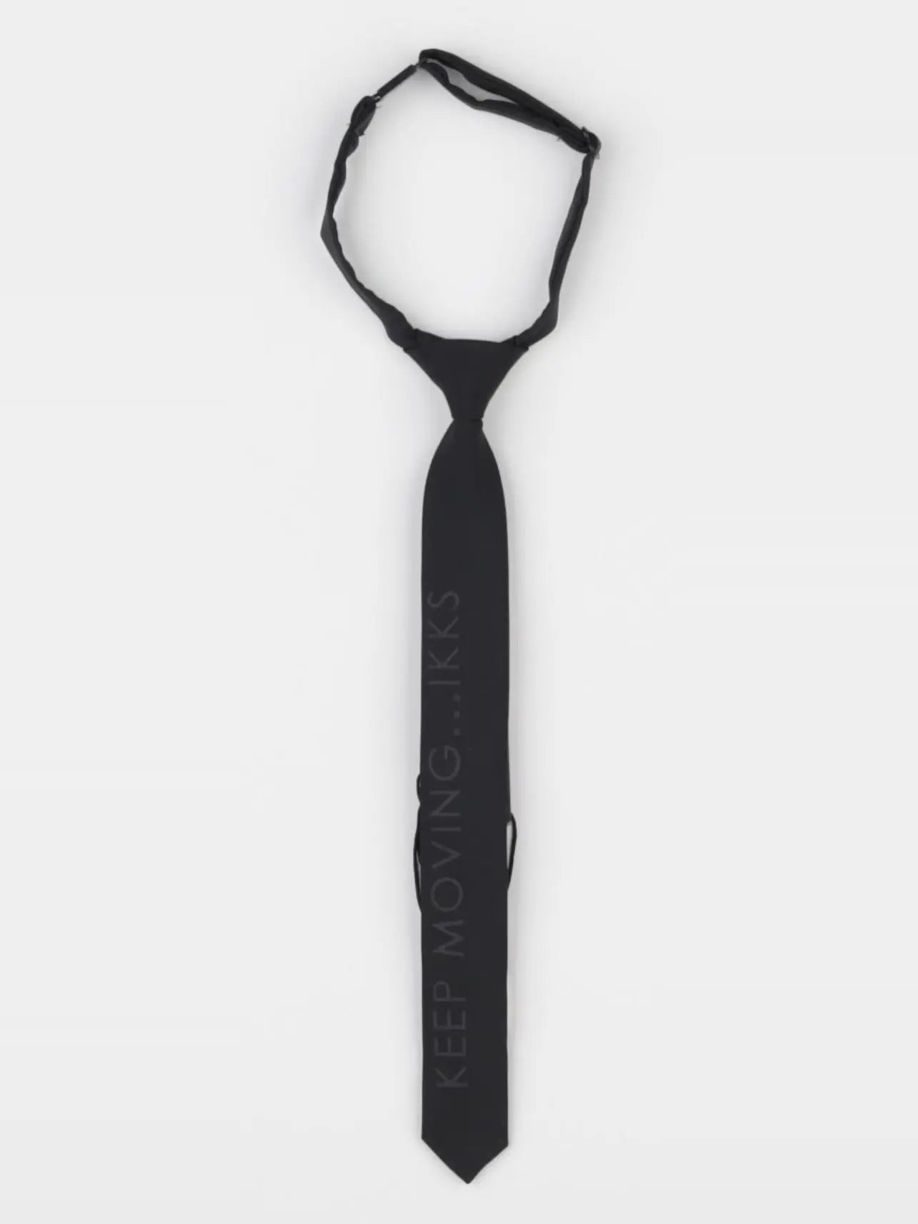 IKKS - cravate noir - 2/4 ans
