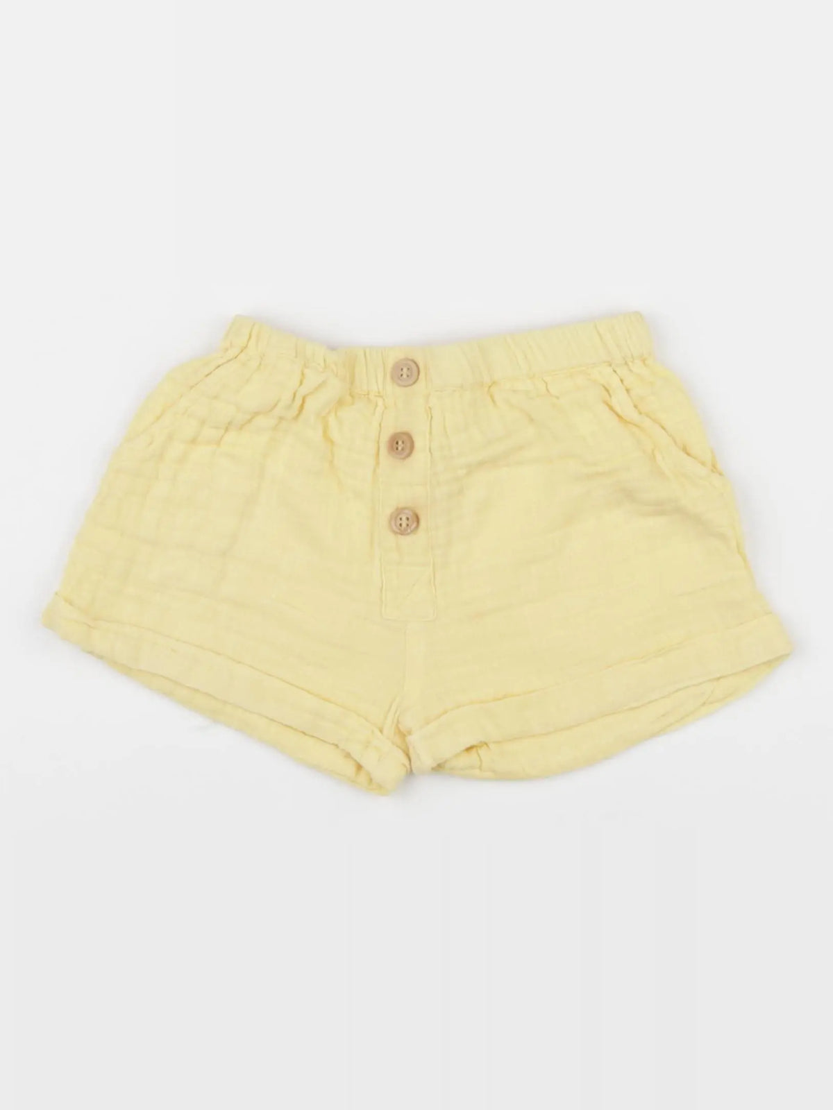 Bouchara - short jaune - 12 mois
