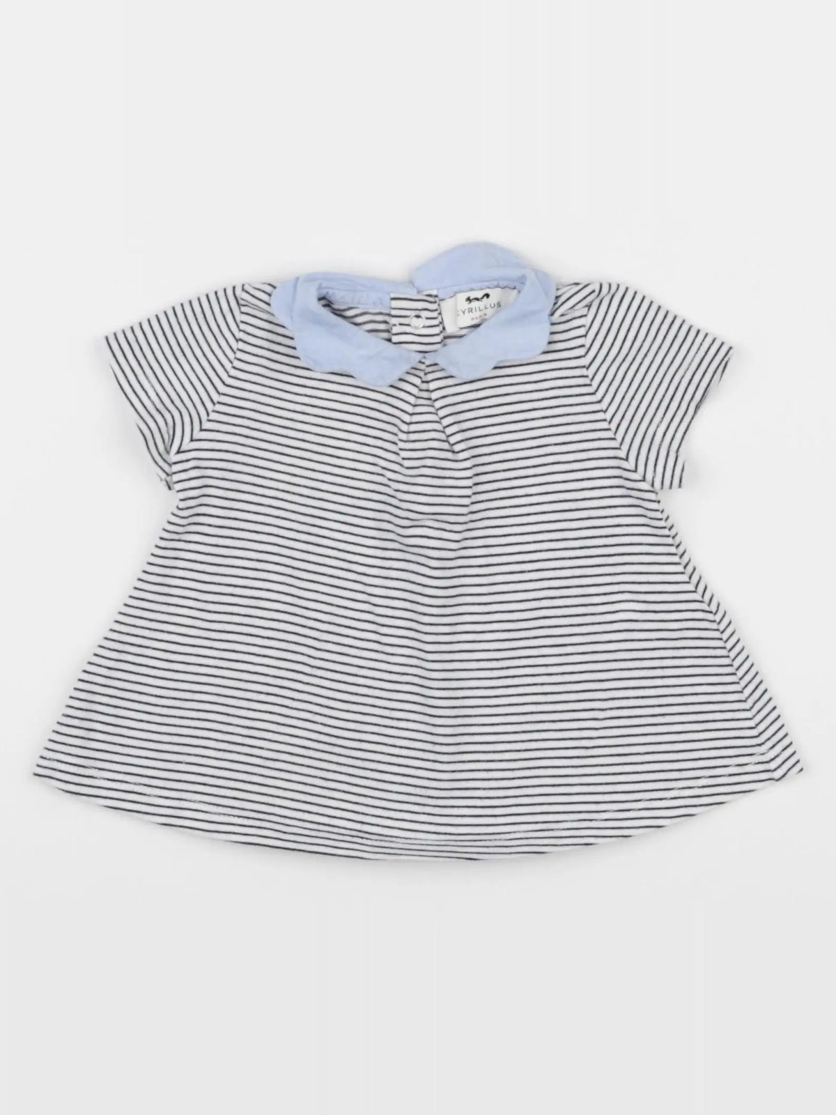Cyrillus - robe blanc - 6 mois