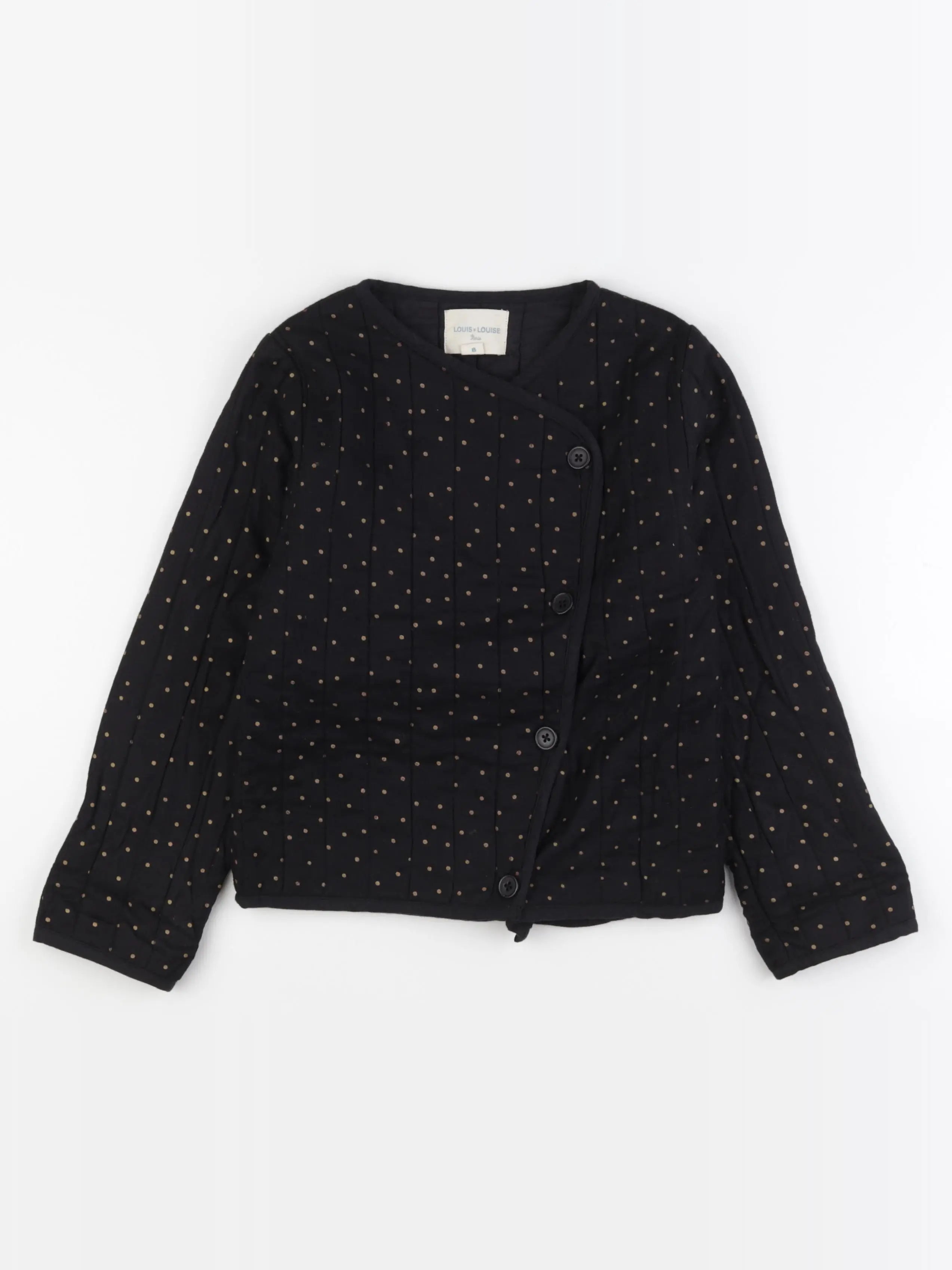 Louis Louise - veste noir - 8 ans