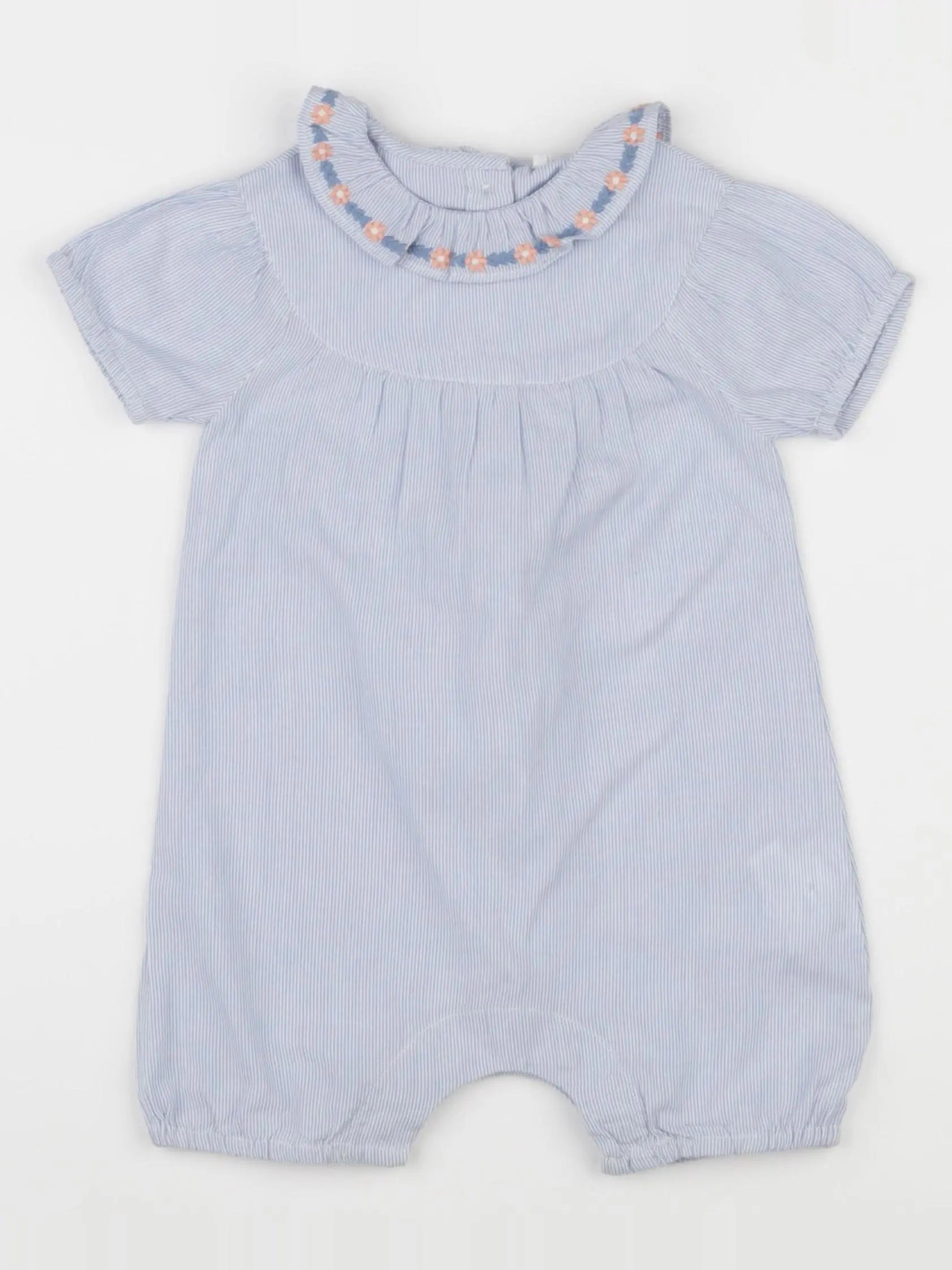 Boutchou - combinaison bleu - 6 mois