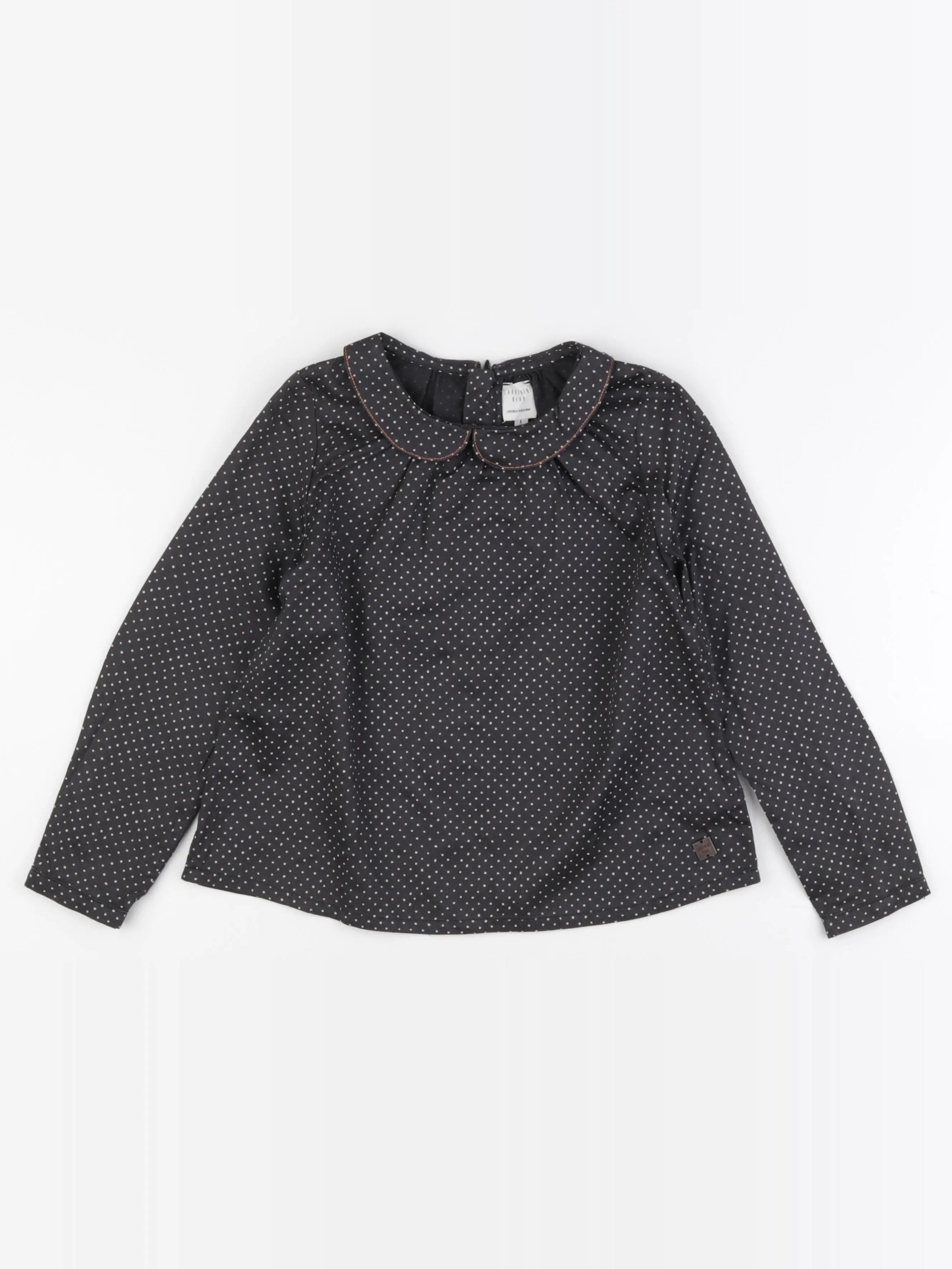 Carrément Beau - blouse gris - 8 ans