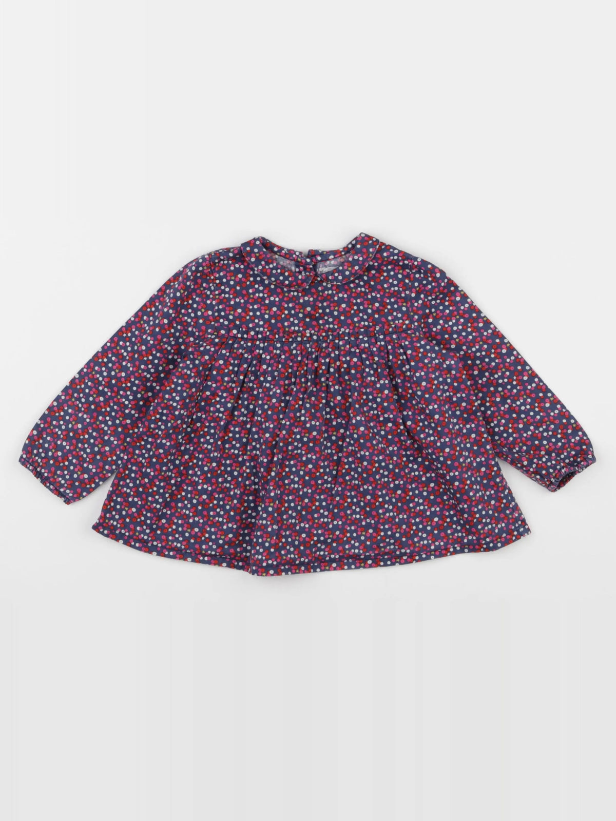 Boutchou - blouse bleu - 18 mois