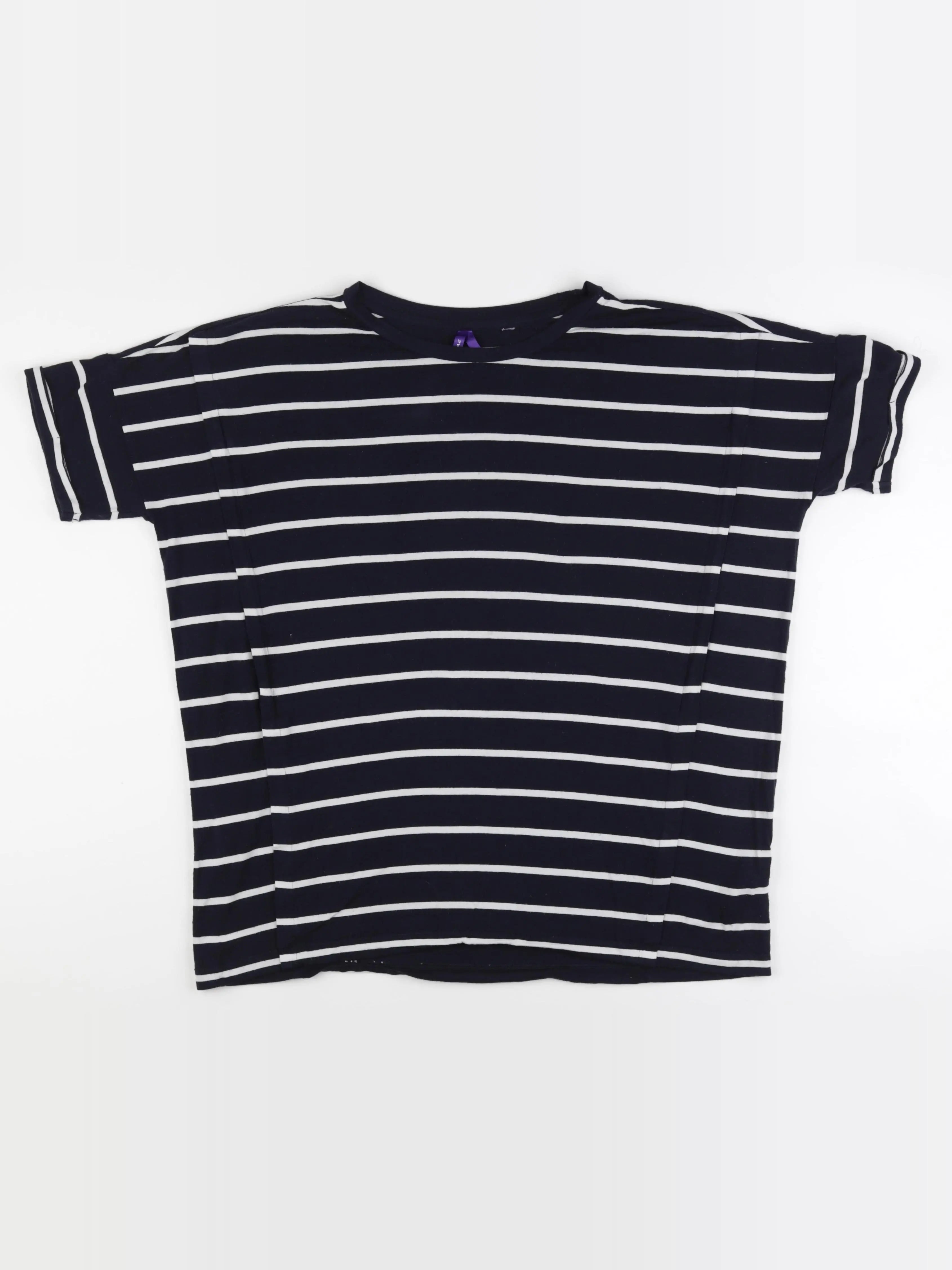 Seraphine - tee-shirt grossesse, allaitement blanc, bleu - xs