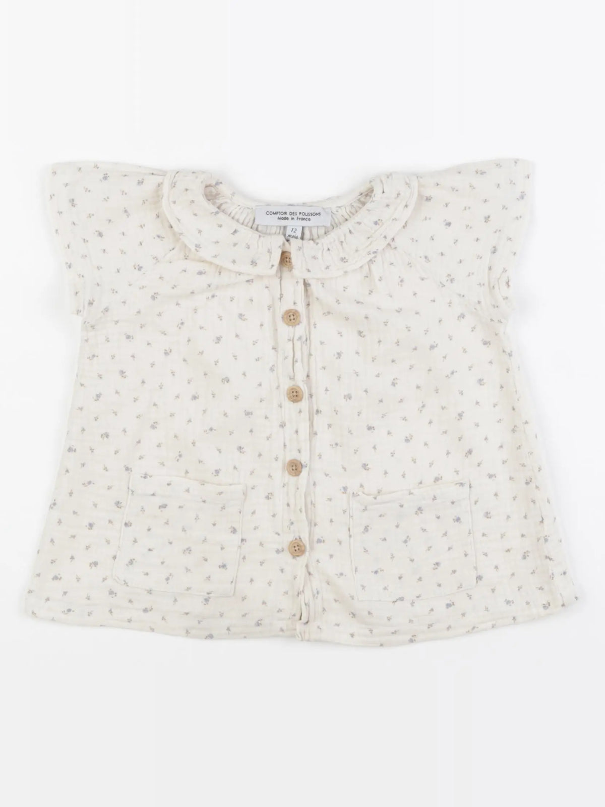 Comptoir des Polissons - blouse beige - 12 mois