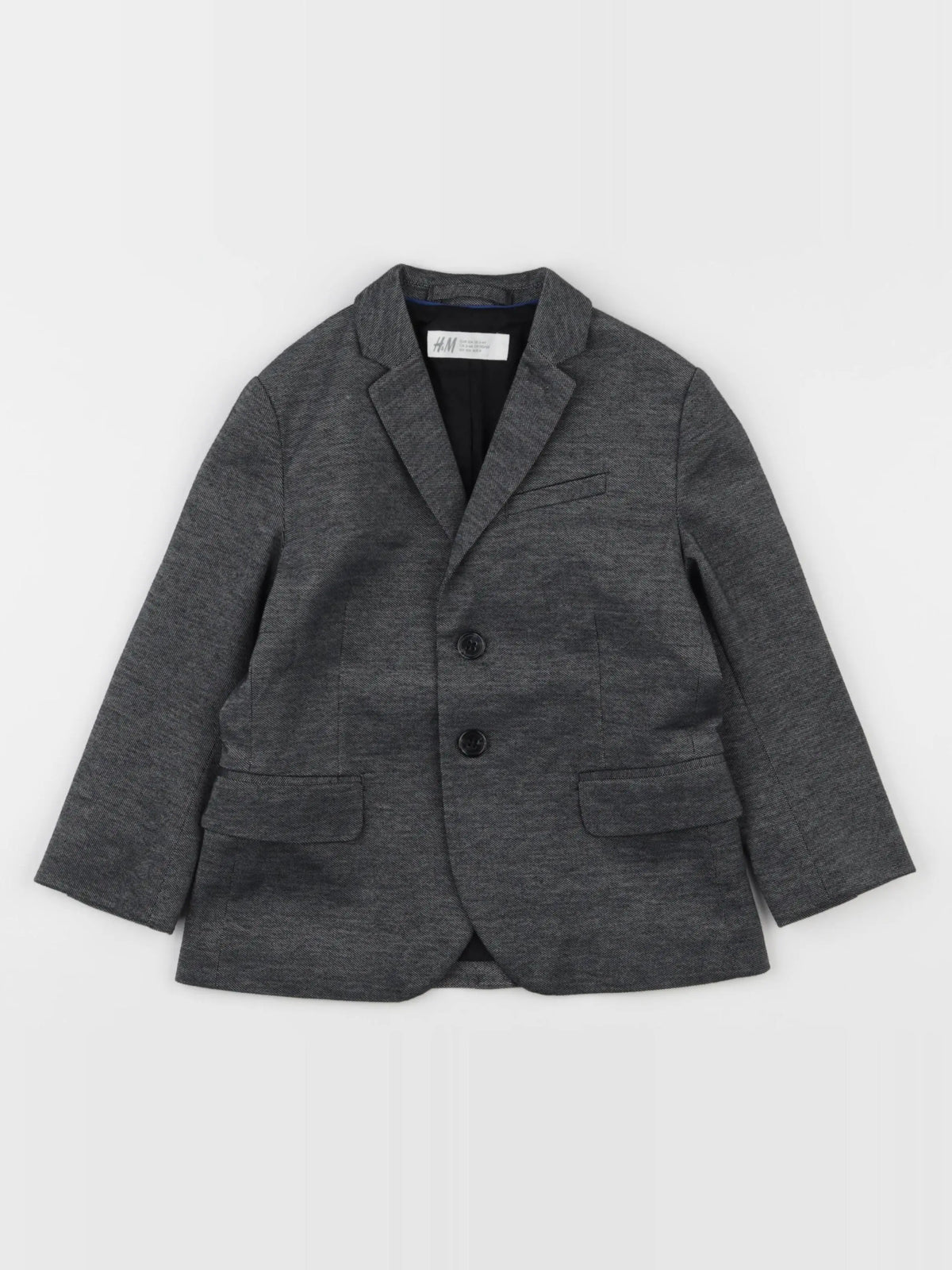 H&M - veste gris - 3/4 ans