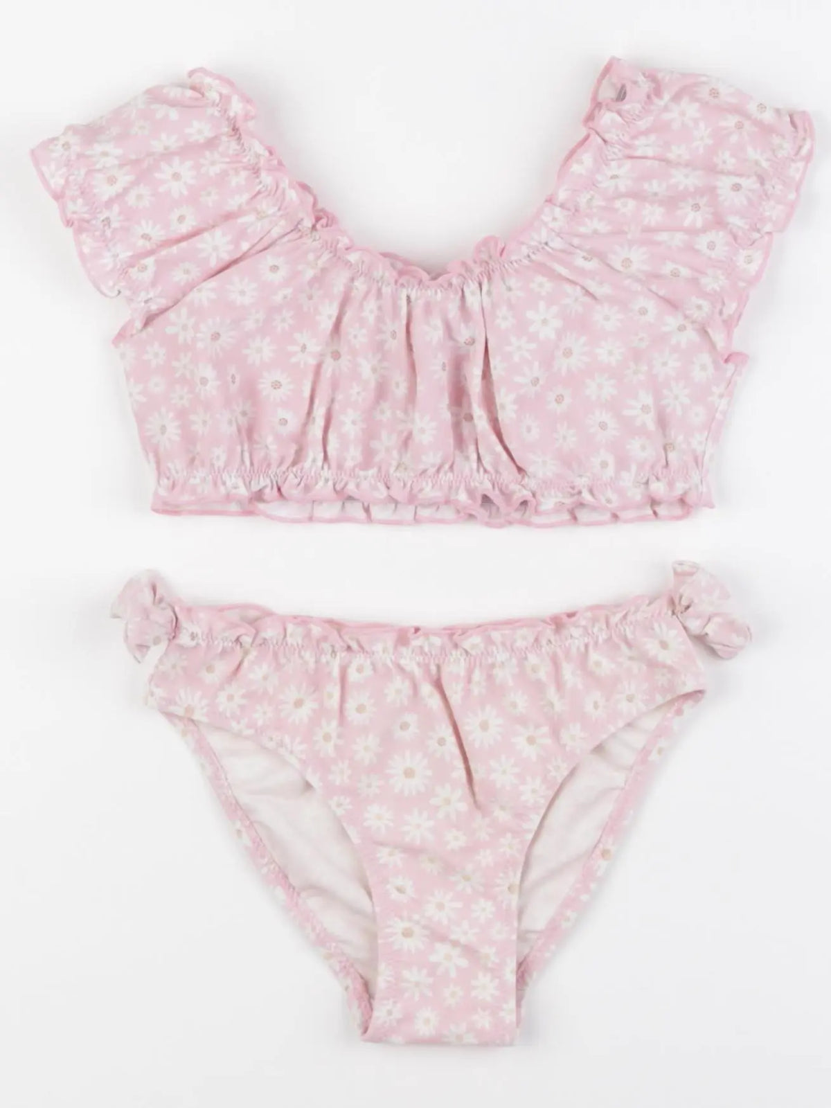 Vertbaudet - maillot de bain rose - 4 ans