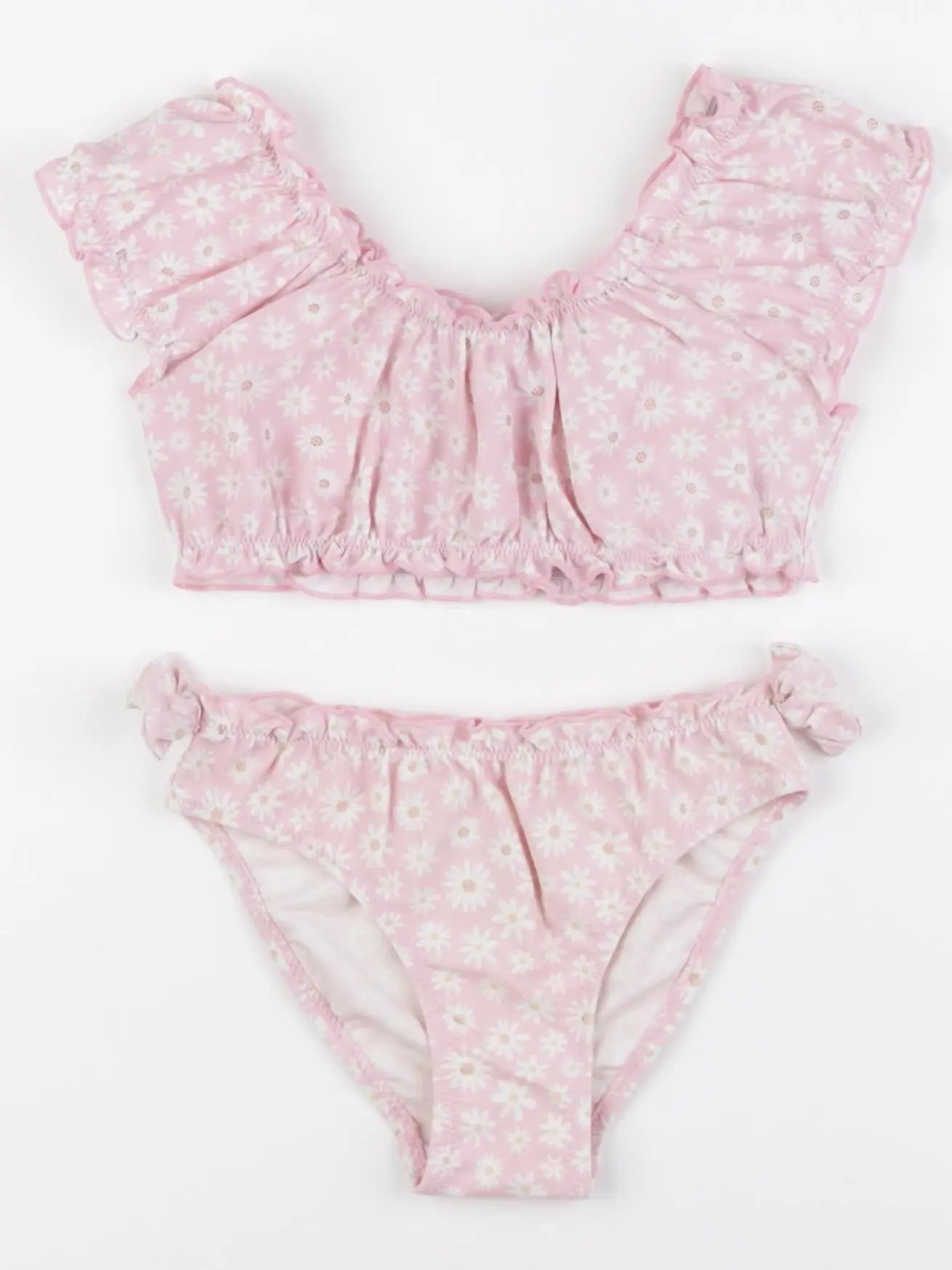 Vertbaudet - maillot de bain rose - 4 ans
