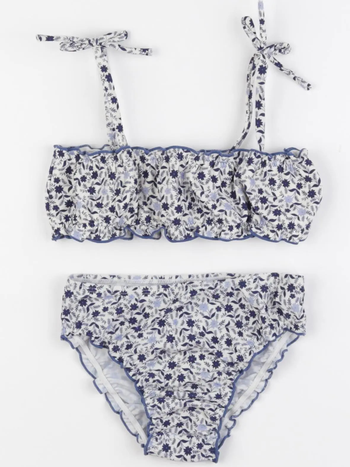 Vertbaudet - maillot de bain bleu - 4 ans