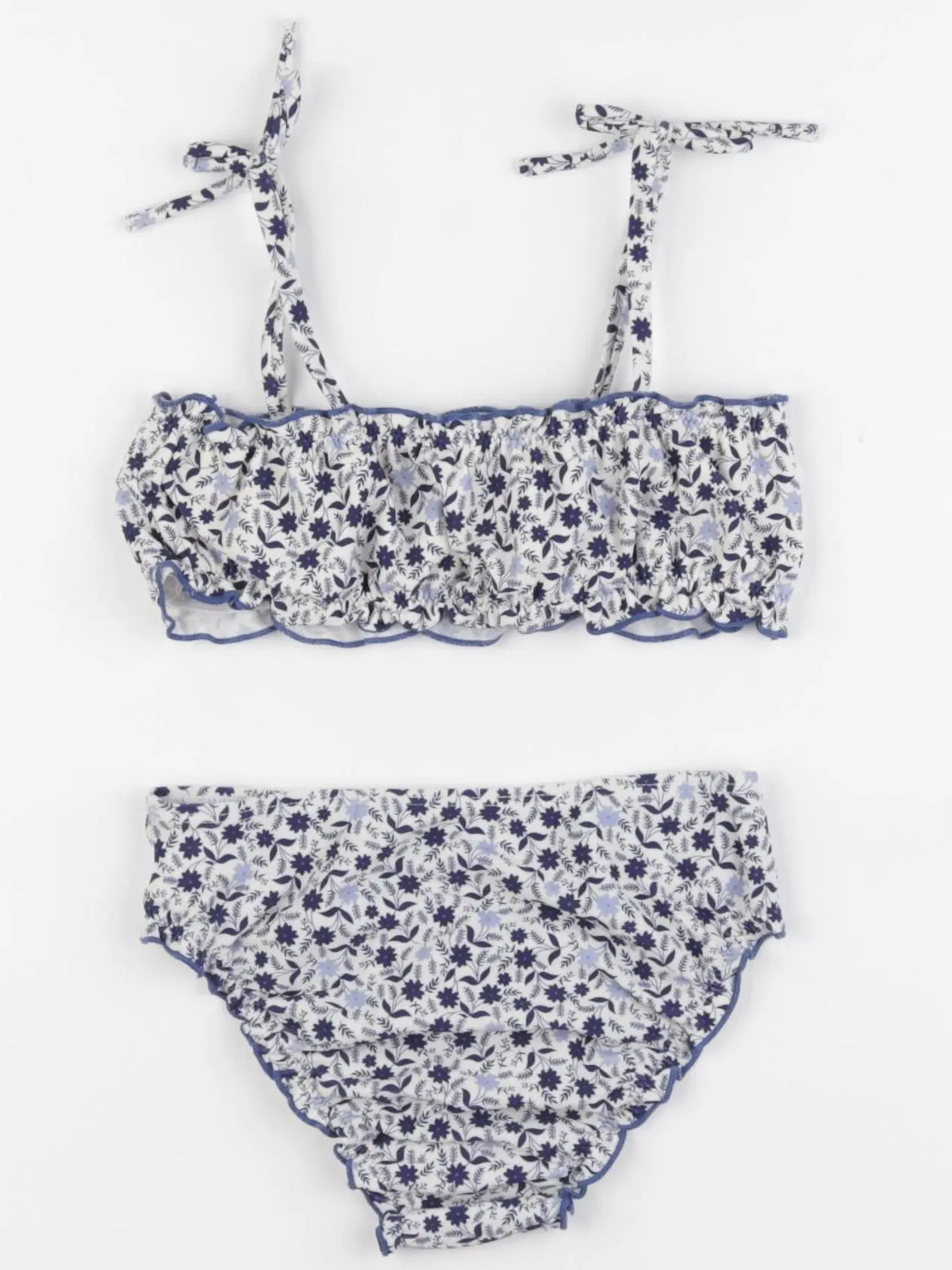 Vertbaudet - maillot de bain bleu - 4 ans