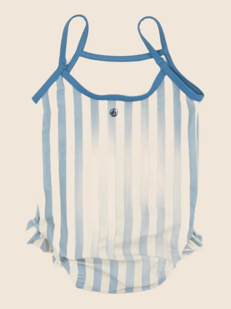 Petit Bateau - maillot de bain bleu - 6 mois