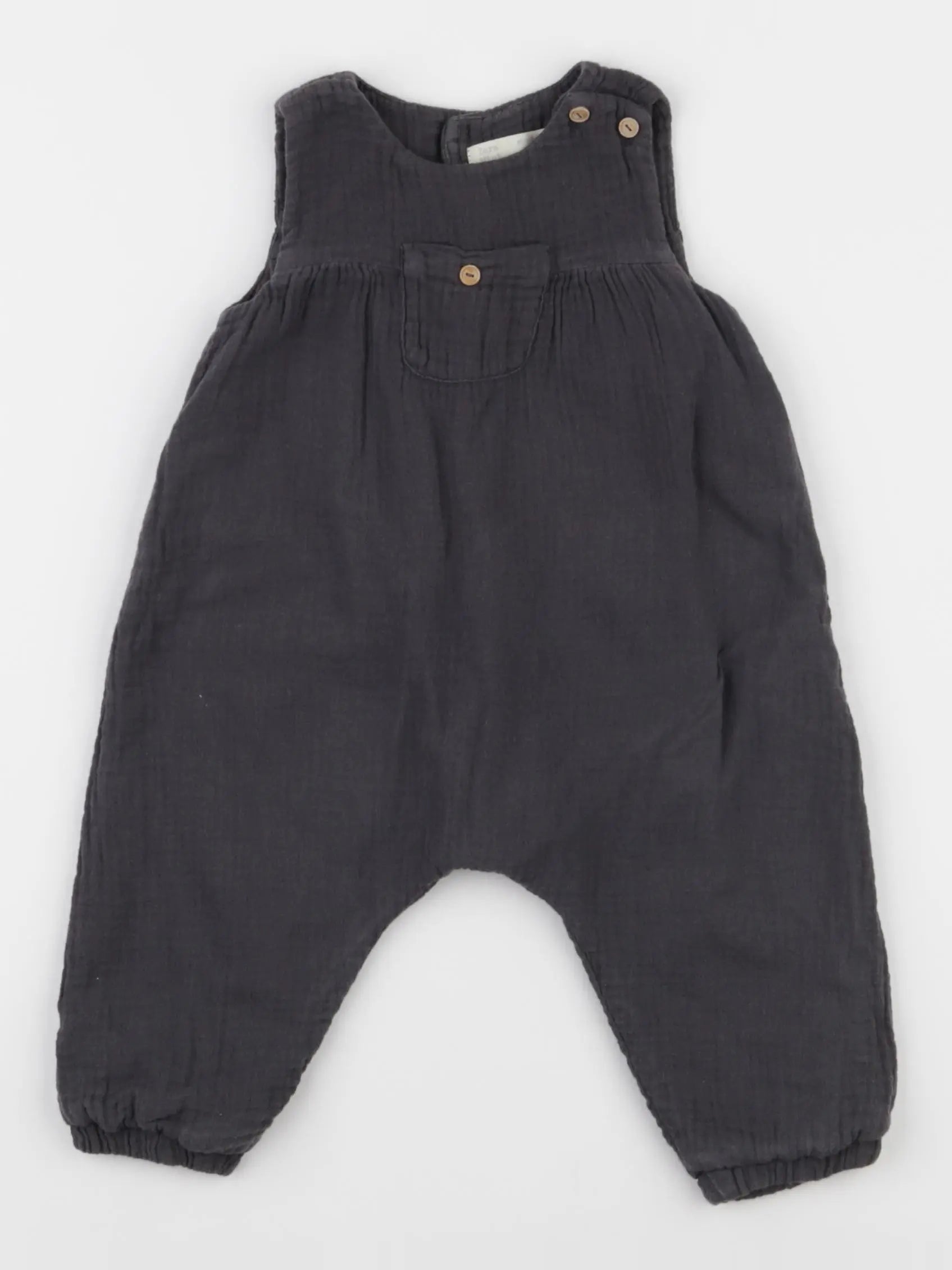 Zara - combinaison doublé taupe - 6 mois