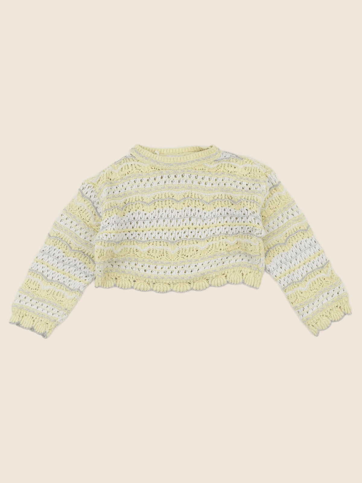 Zara - pull jaune - 6/7 ans