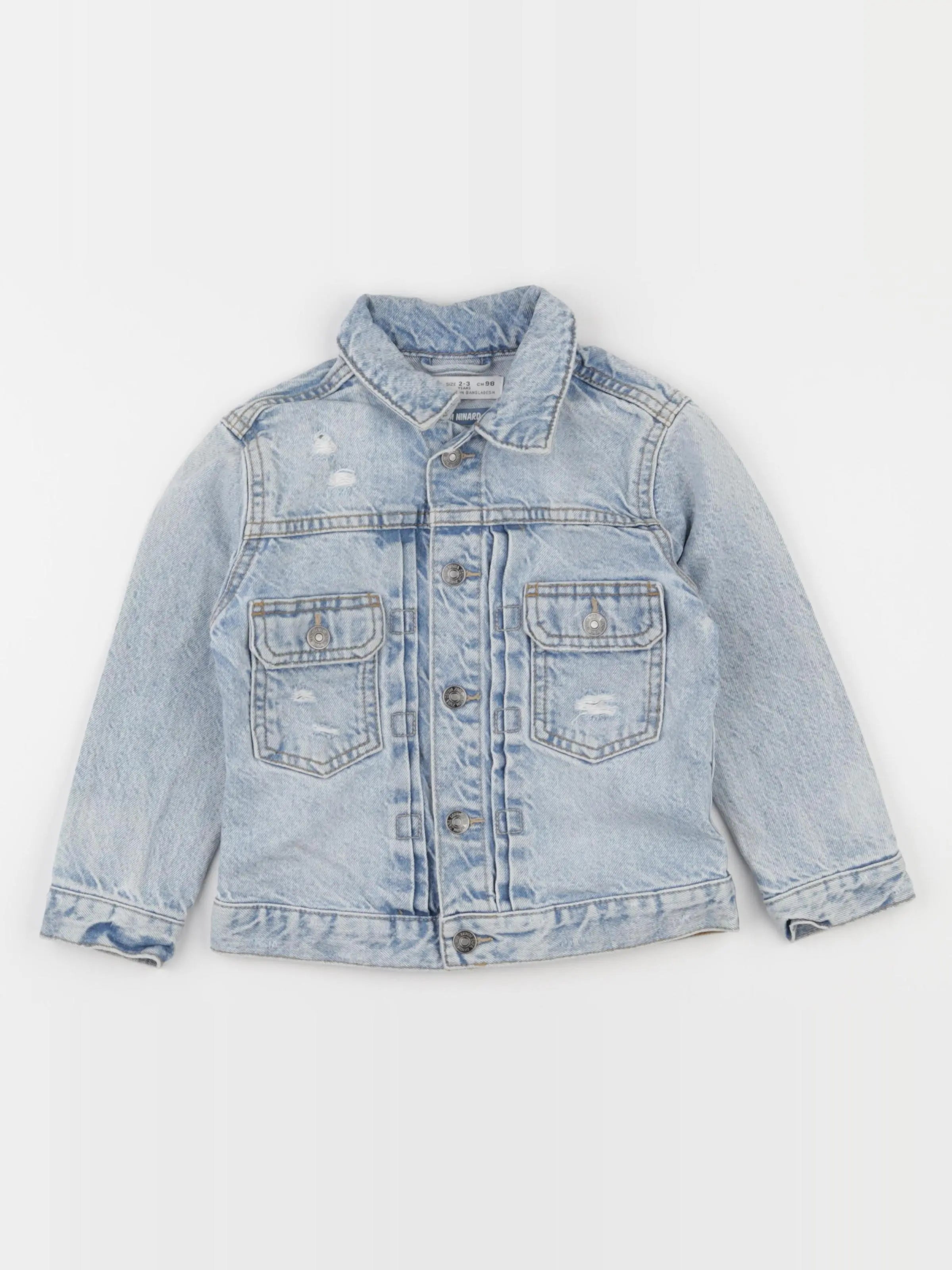 Zara - veste bleu - 2/3 ans