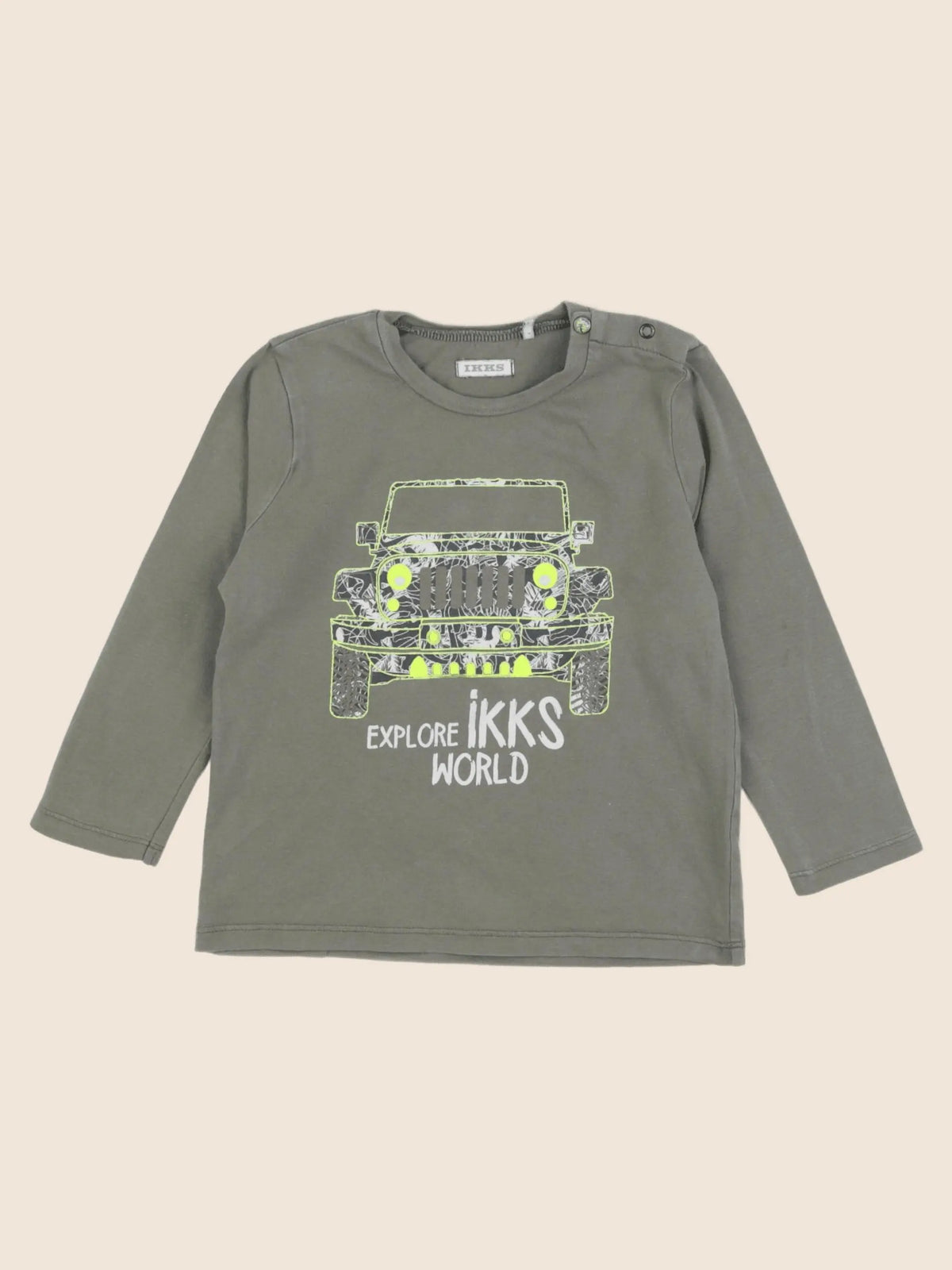IKKS - tee-shirt vert - 2 ans