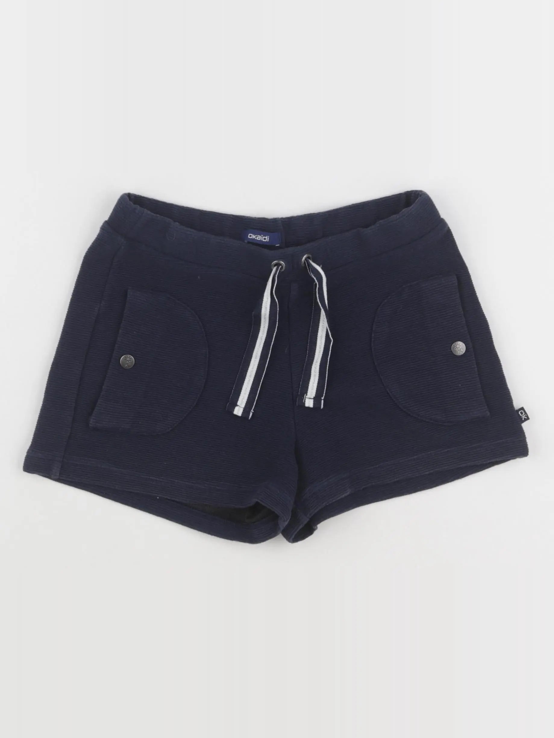 Okaidi - short bleu - 7 ans
