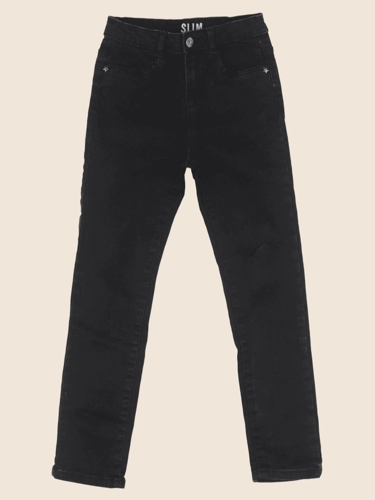 Vertbaudet - jean noir - 8 ans