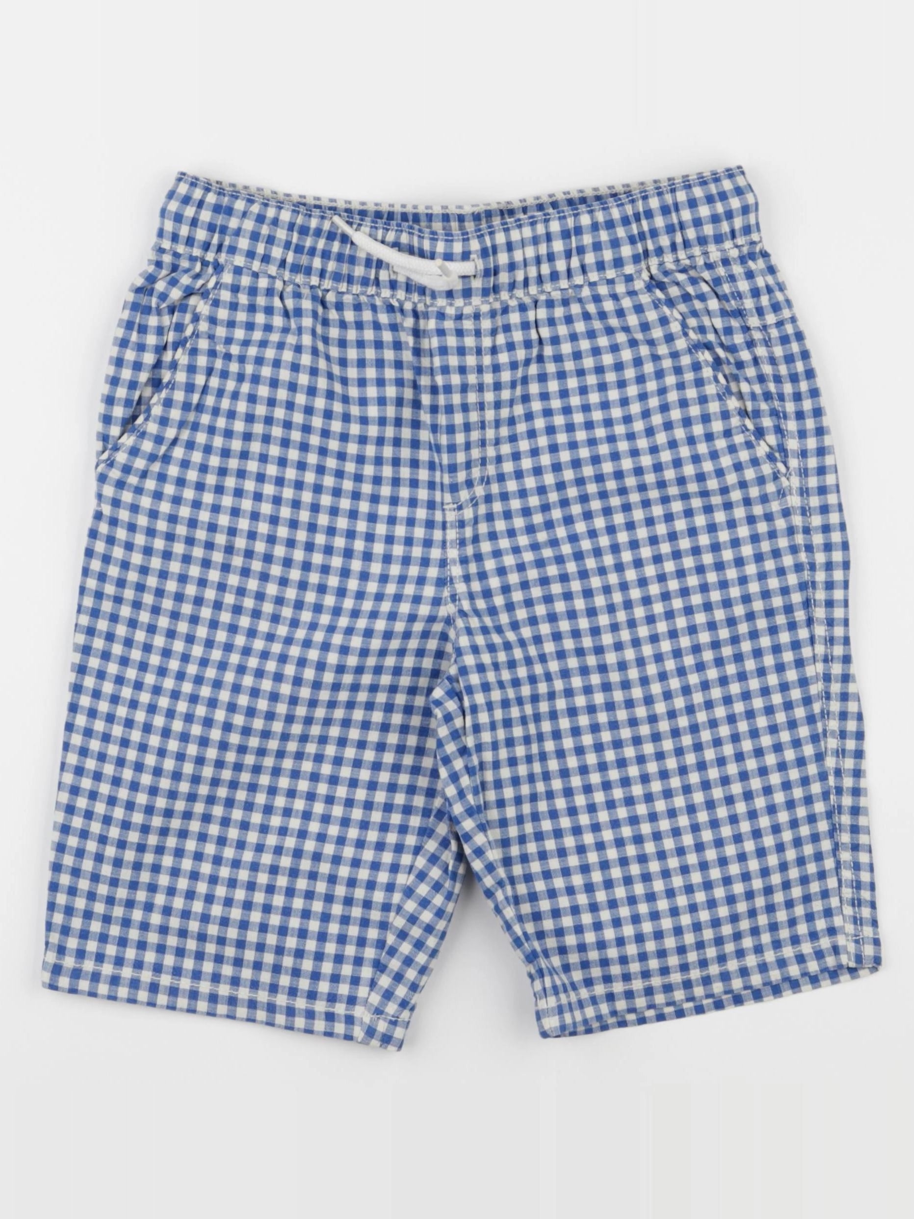 Tape à l'oeil - short bleu, blanc - 10 ans