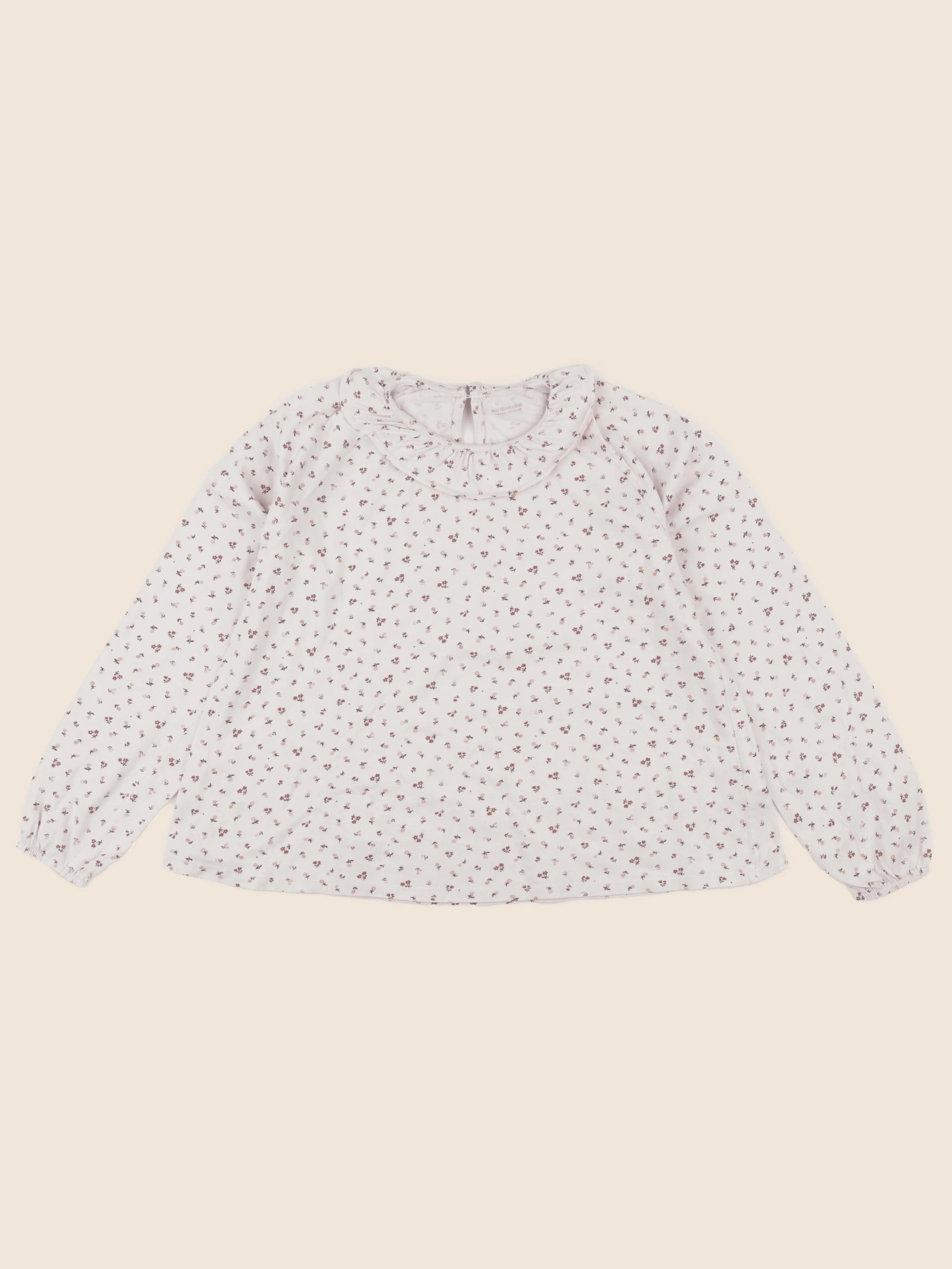 Vertbaudet - tee-shirt beige - 14 ans