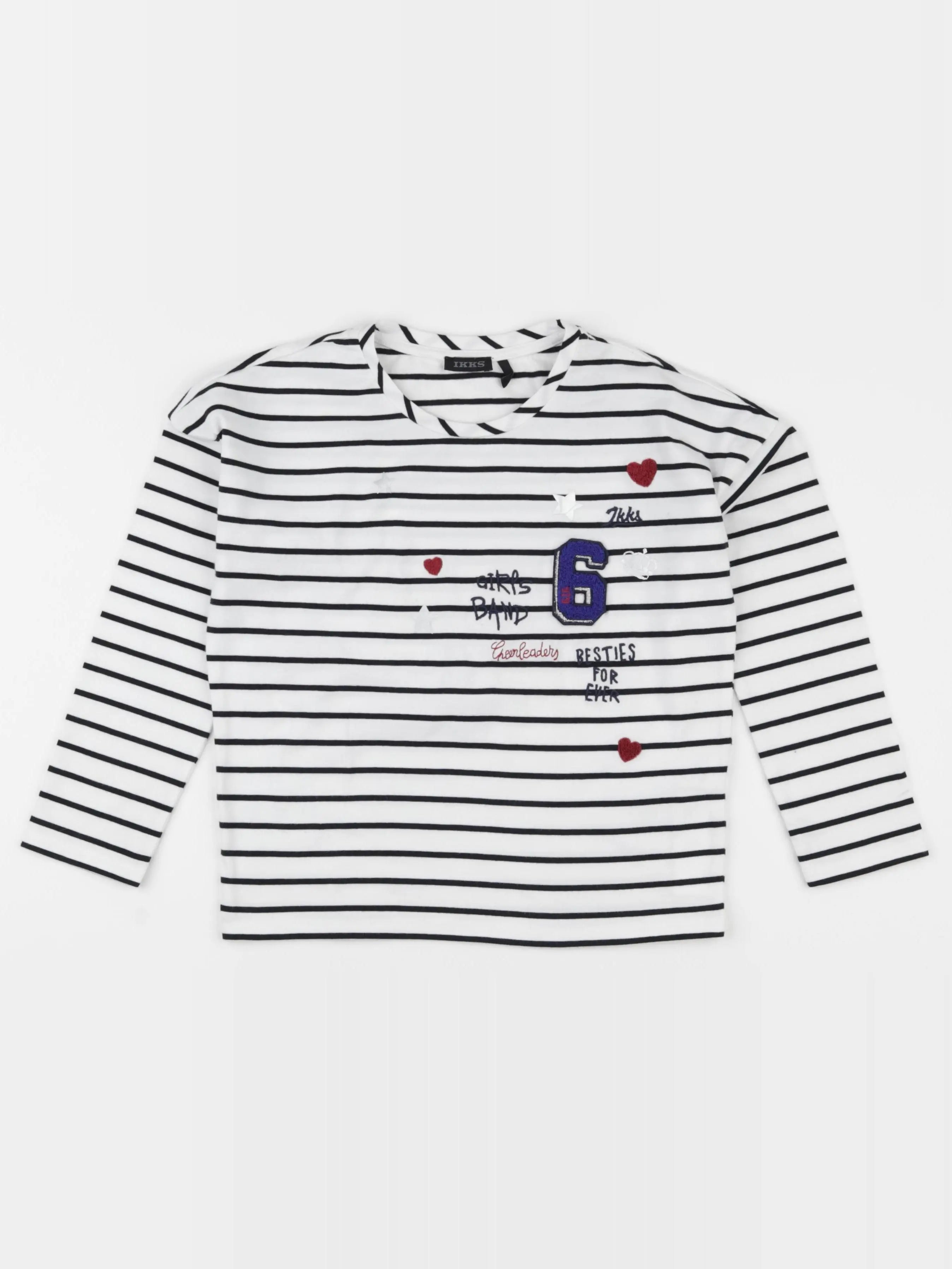 IKKS - tee-shirt blanc - 6 ans