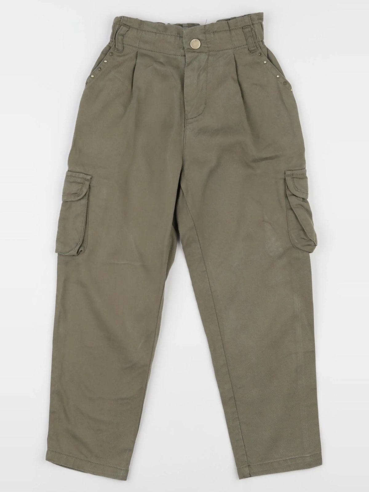 IKKS - pantalon vert - 7 ans