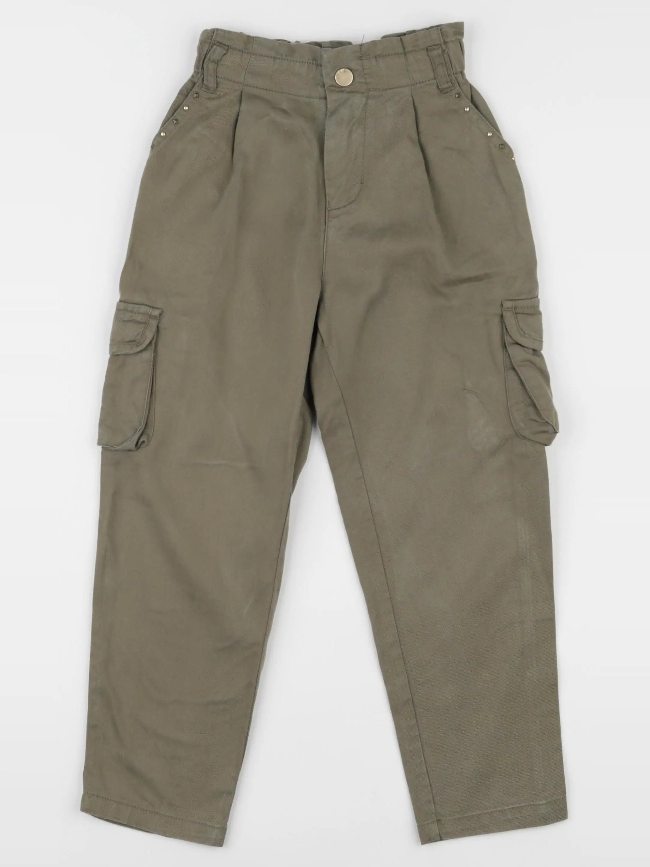IKKS - pantalon vert - 7 ans