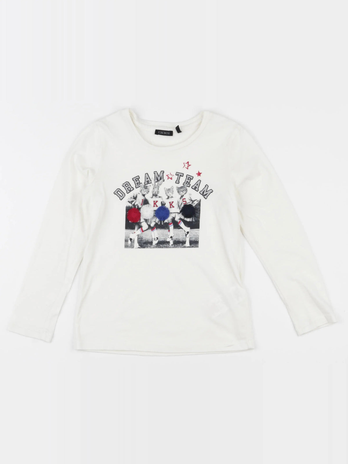 IKKS - tee-shirt blanc - 6 ans