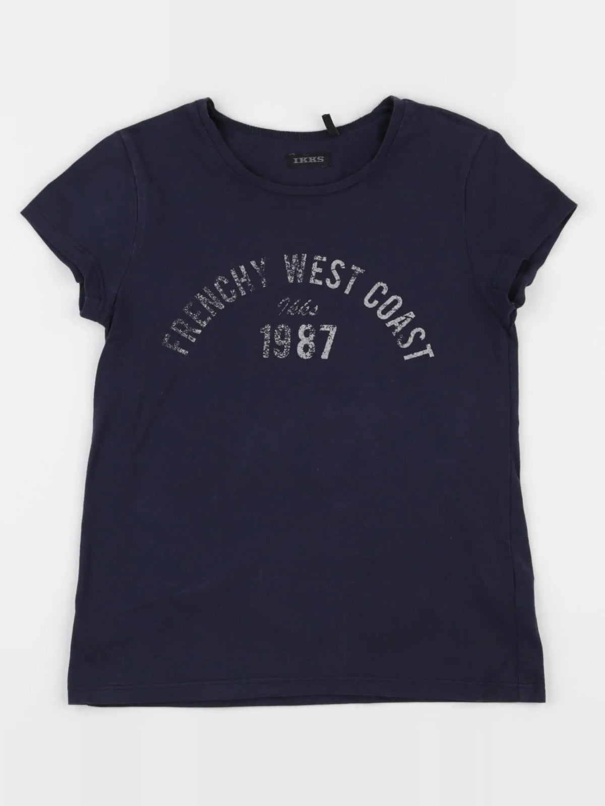 IKKS - tee-shirt bleu - 8 ans