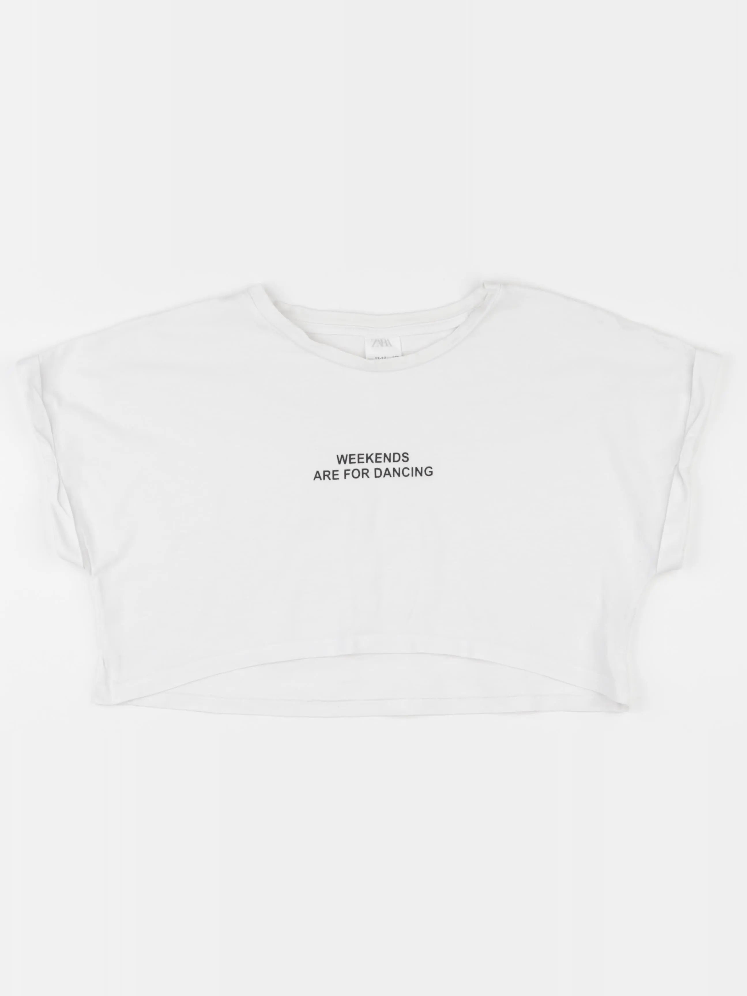 Zara - tee-shirt blanc - 11/12 ans