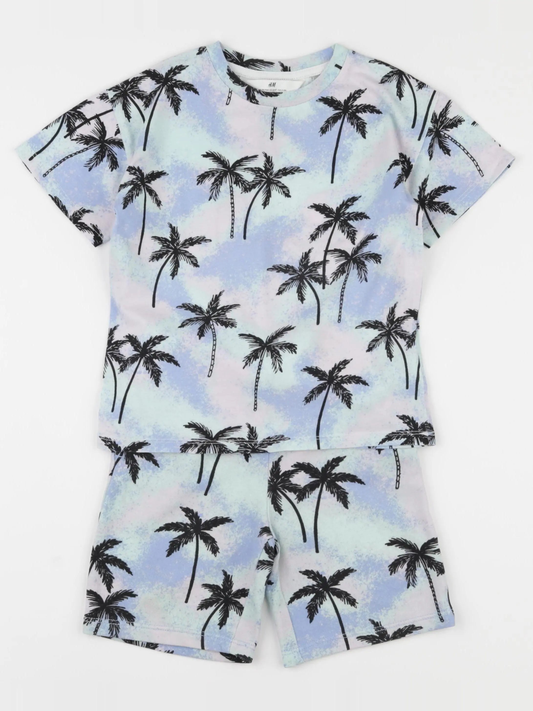 H&M - ensemble multicolore - 2/3 ans