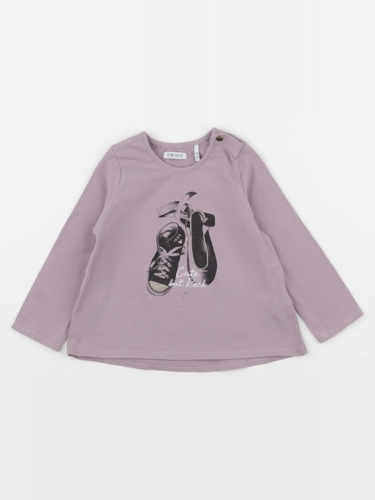 IKKS - tee-shirt violet - 18 mois