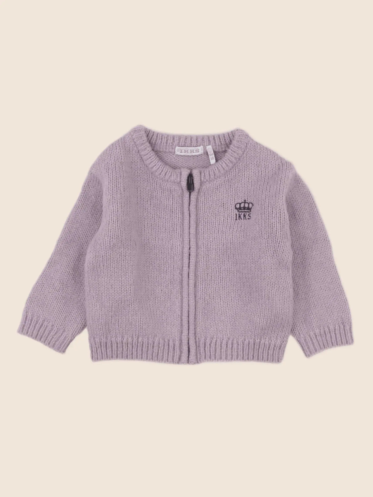 IKKS - gilet violet - 6 mois