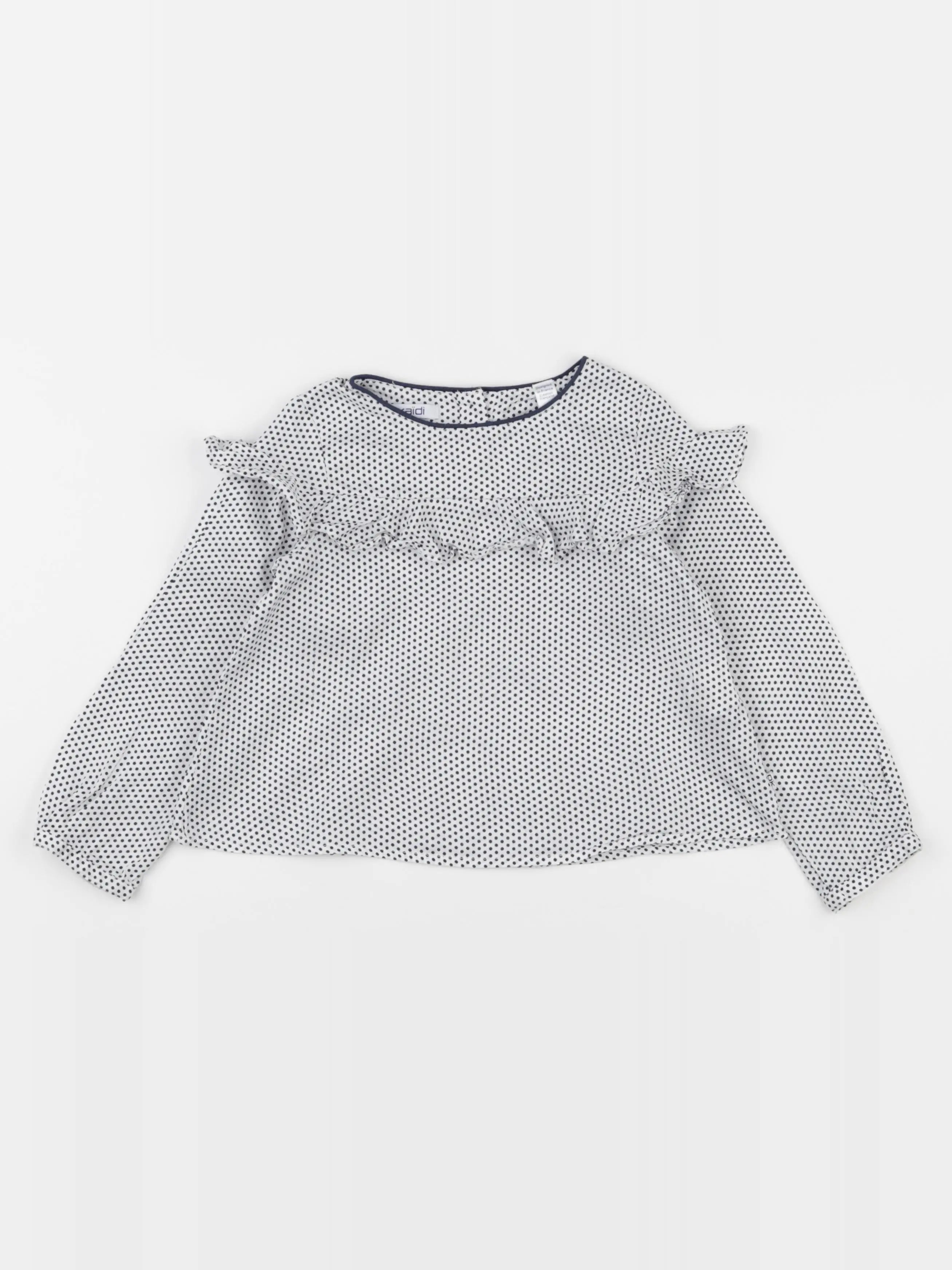 Okaidi - blouse blanc - 3 ans