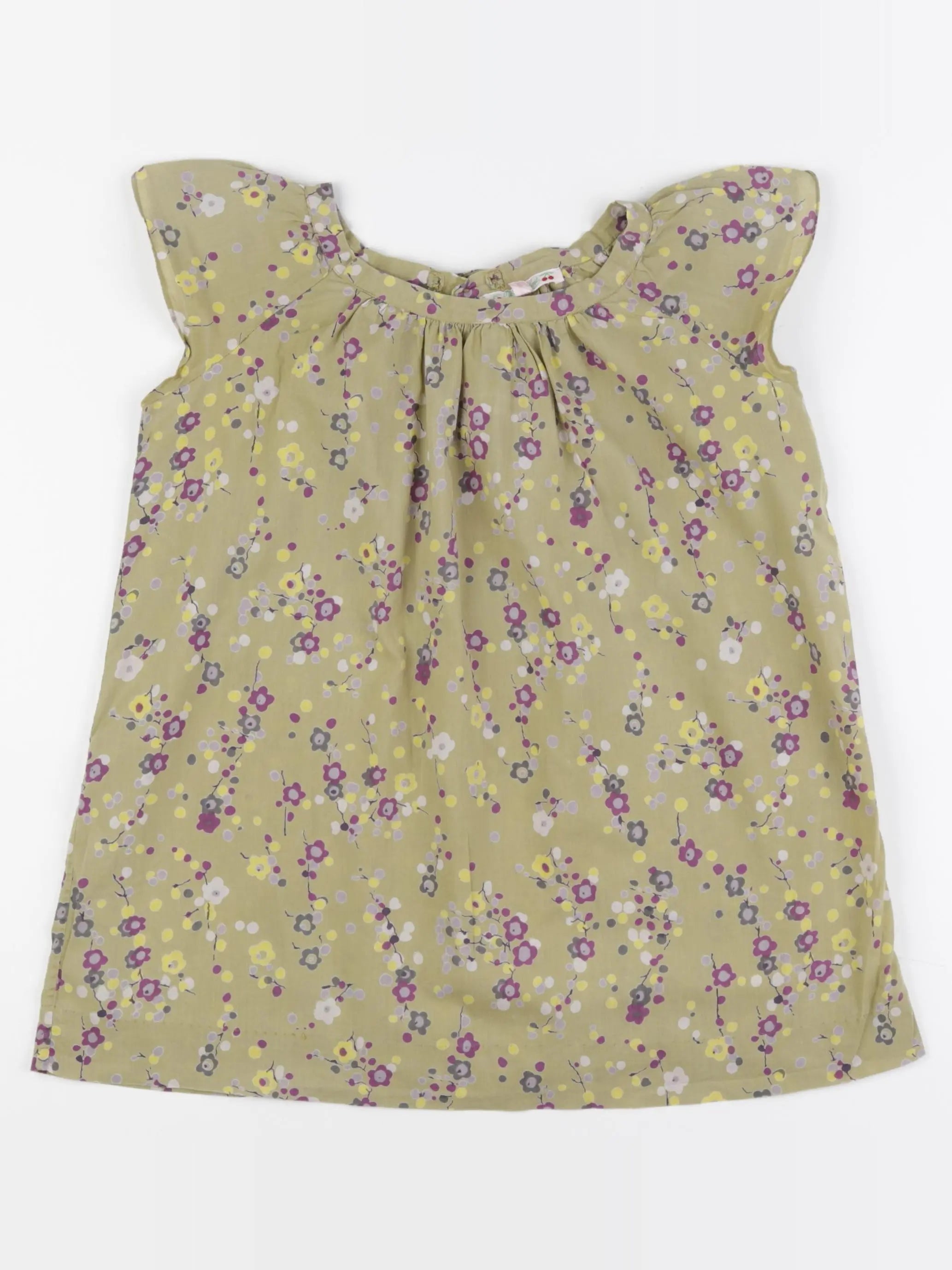 Bonpoint - robe vert - 6 ans