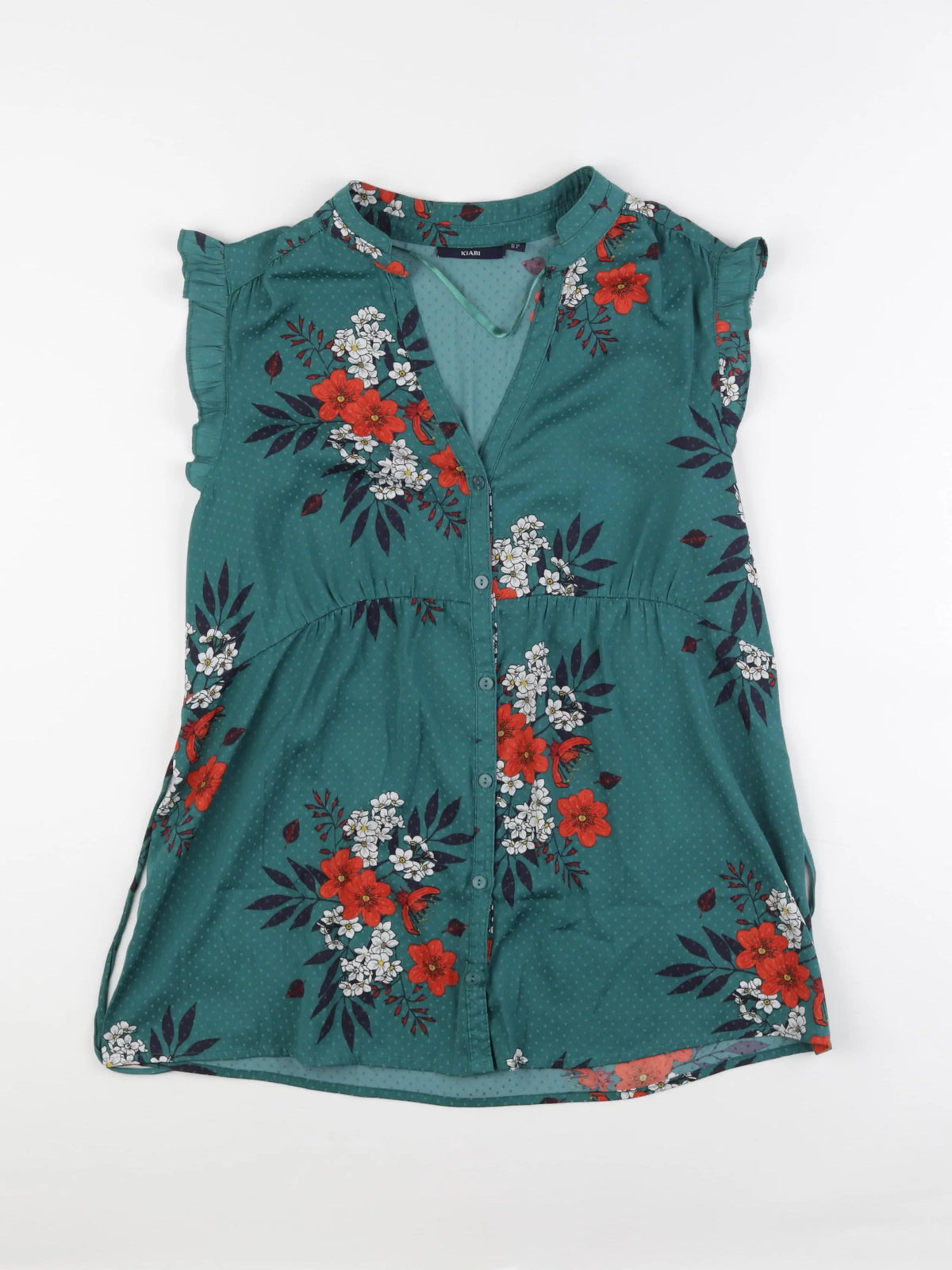 Kiabi - blouse grossesse vert - 40