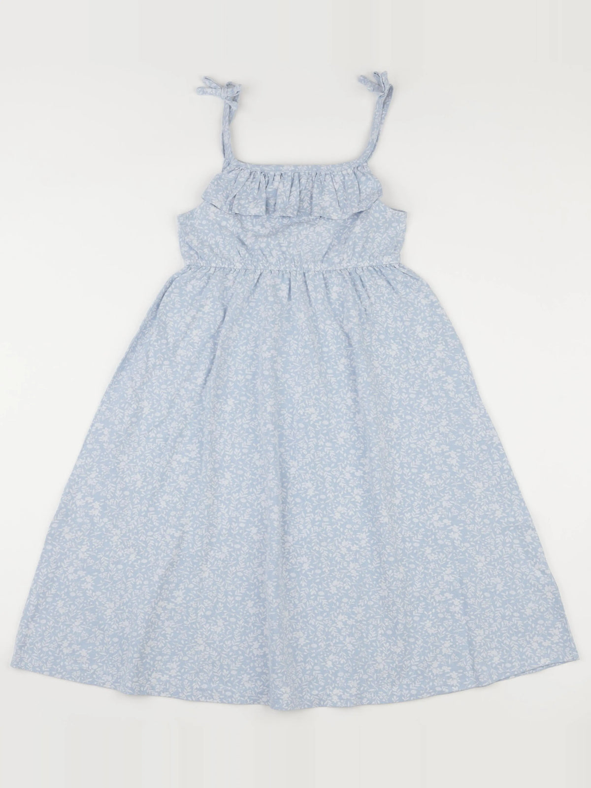 Vertbaudet - robe bleu - 10 ans