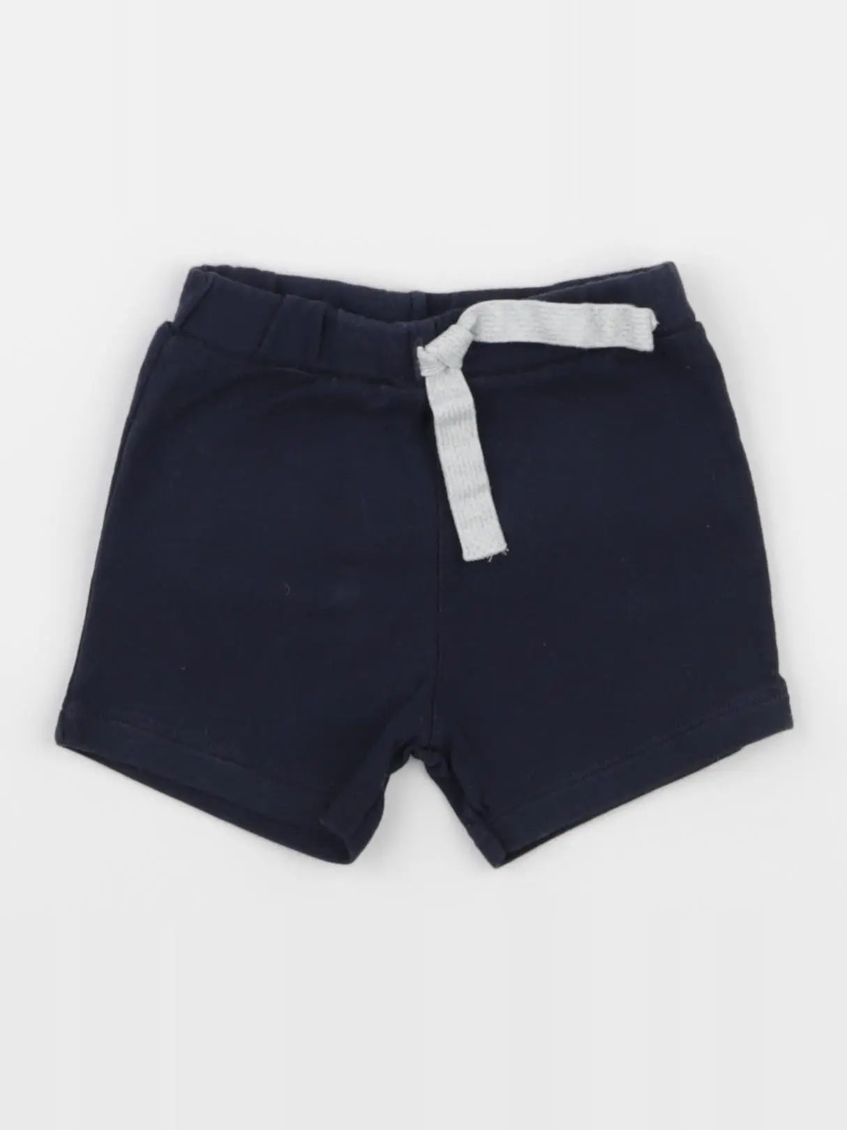 Petit Bateau - short bleu - 12 mois