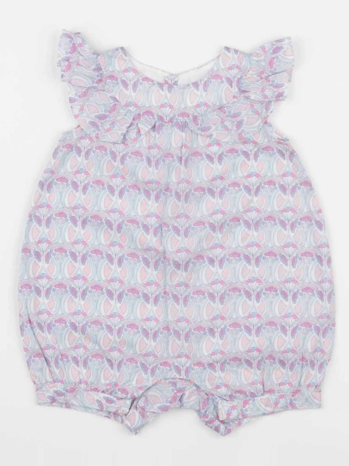 Jacadi - combinaison liberty multicolore - 12 mois