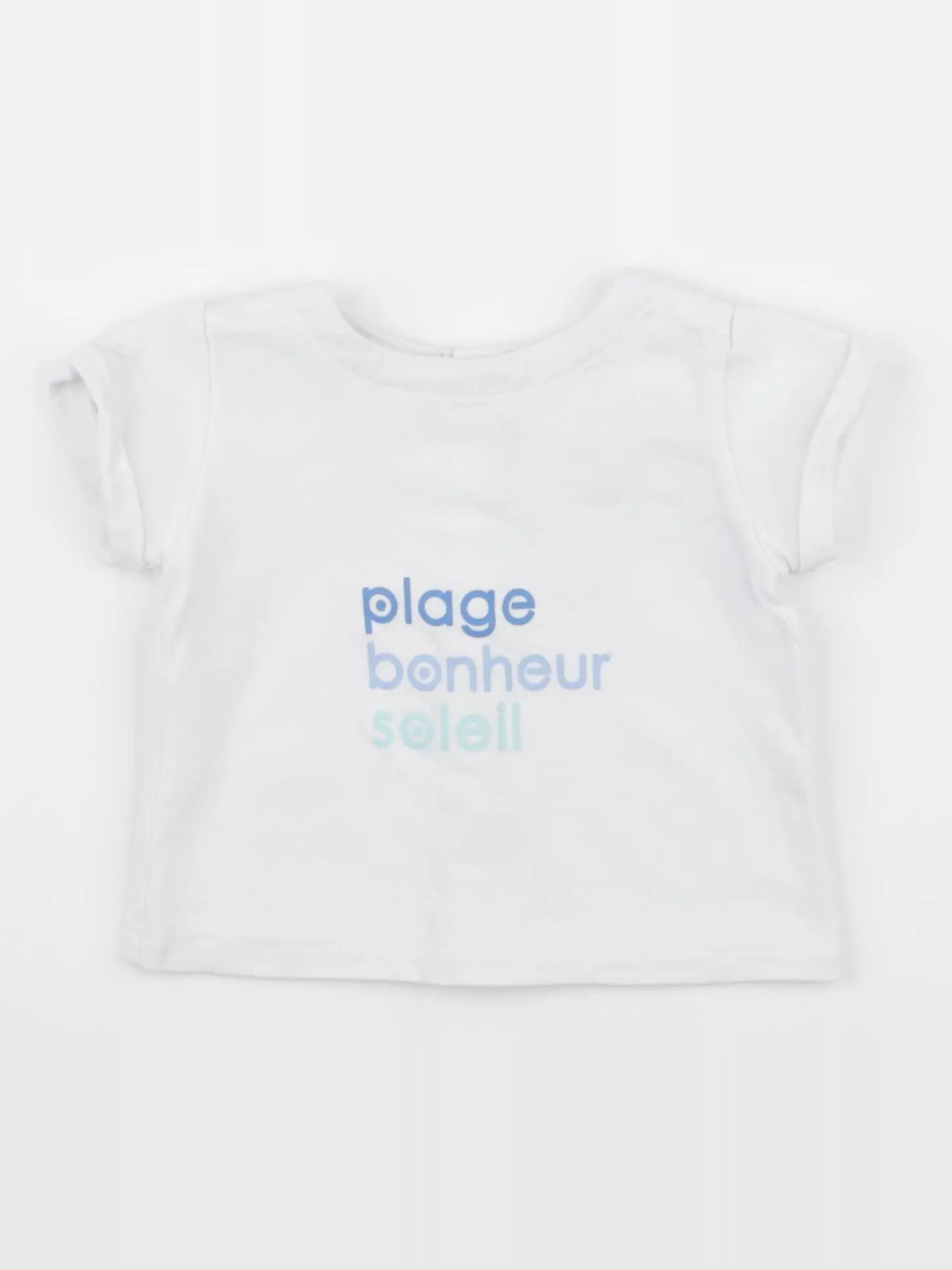 Jacadi - tee-shirt blanc - 6 mois