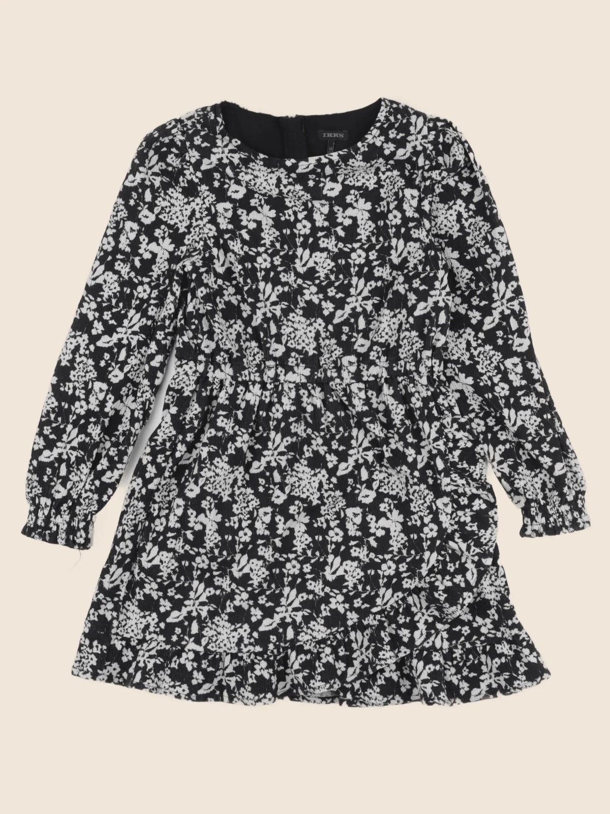 IKKS - robe noir - 8 ans