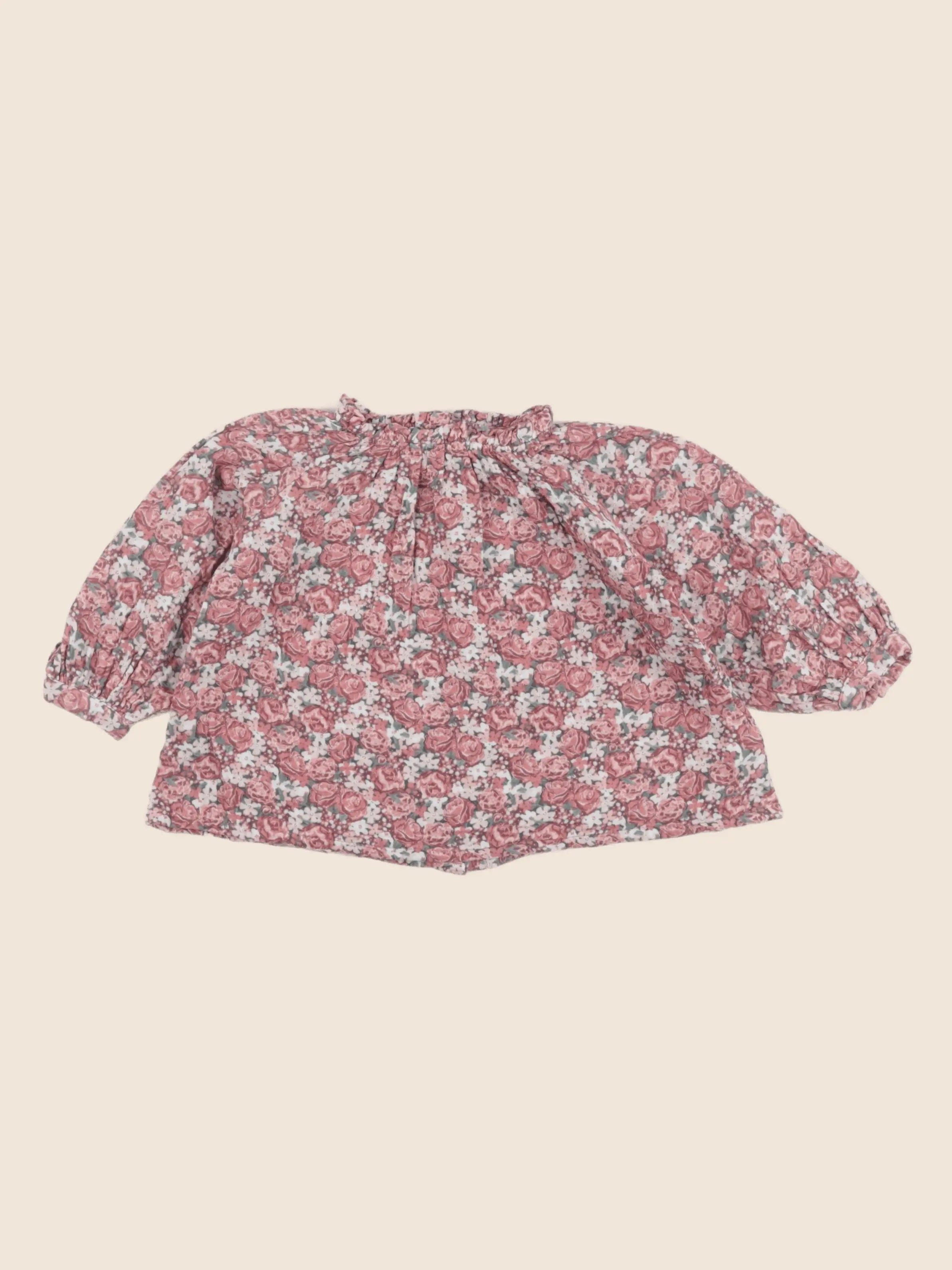 Vertbaudet - blouse rose - 18 mois