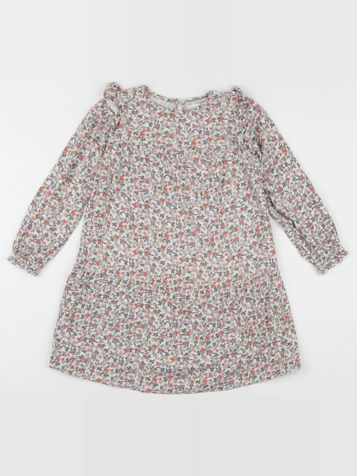 Vertbaudet - robe blanc - 7 ans