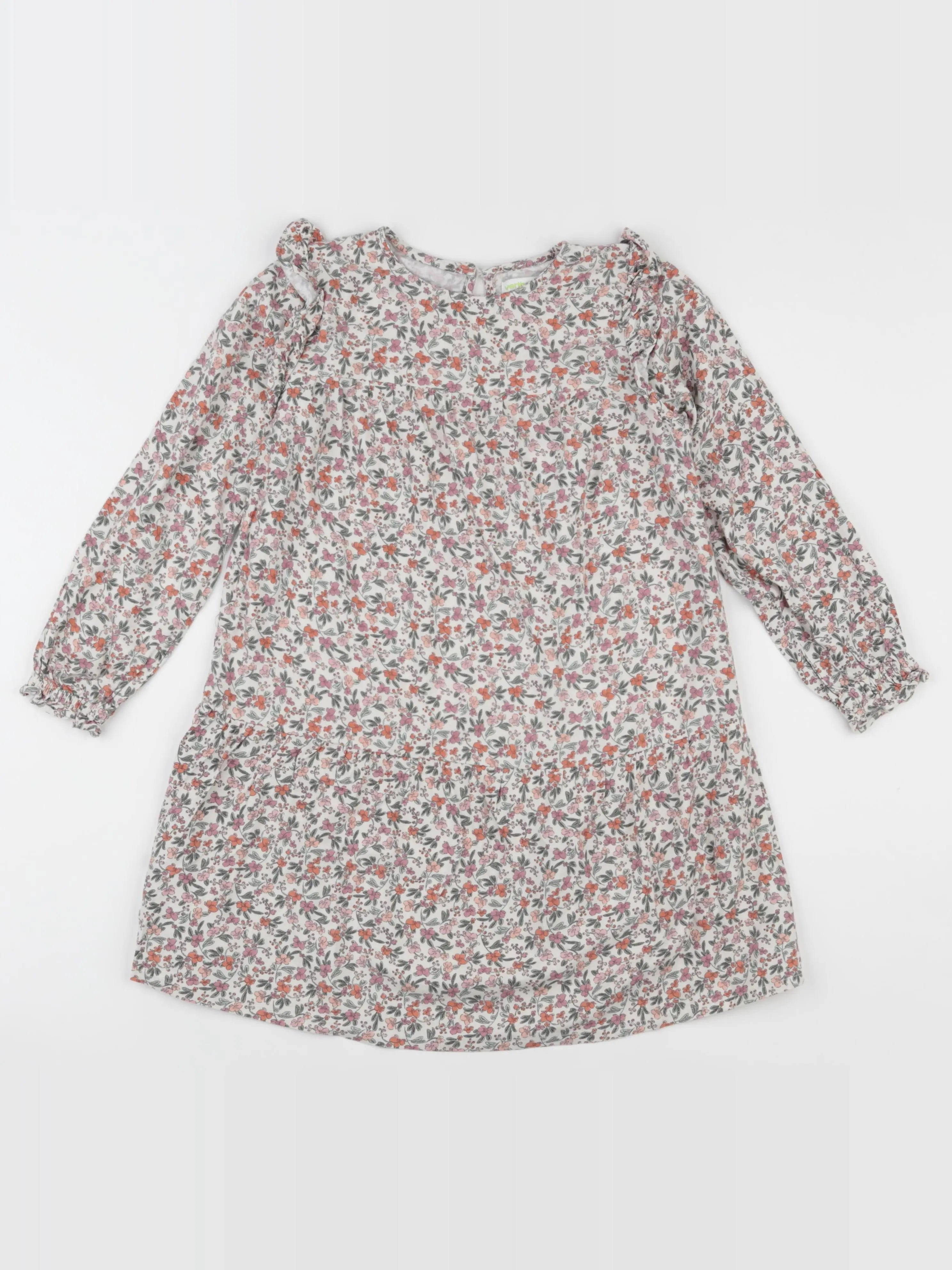 Vertbaudet - robe blanc - 7 ans