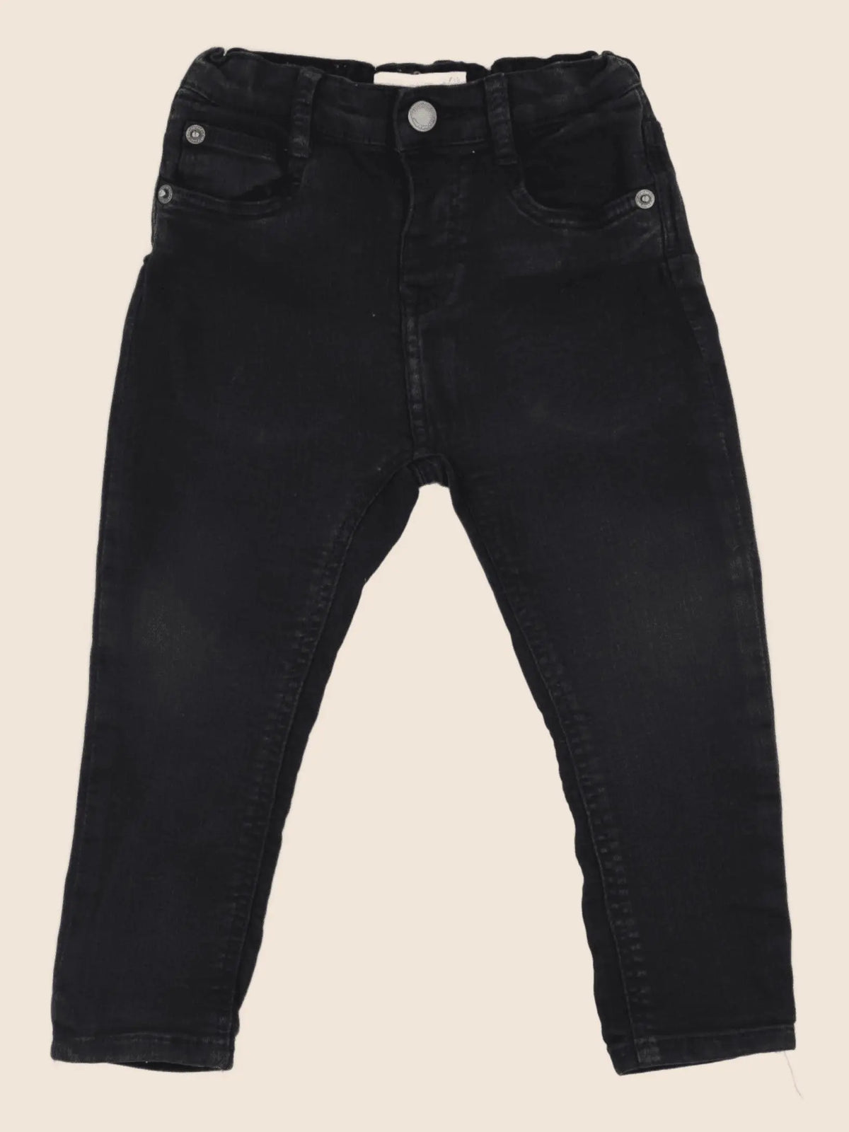 Zara - jean noir - 12/18 mois